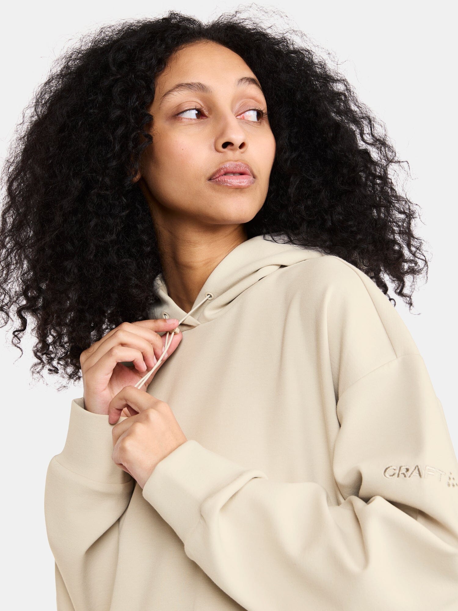 Women's ADV Join Long Hoodie - Plaster - Image 4