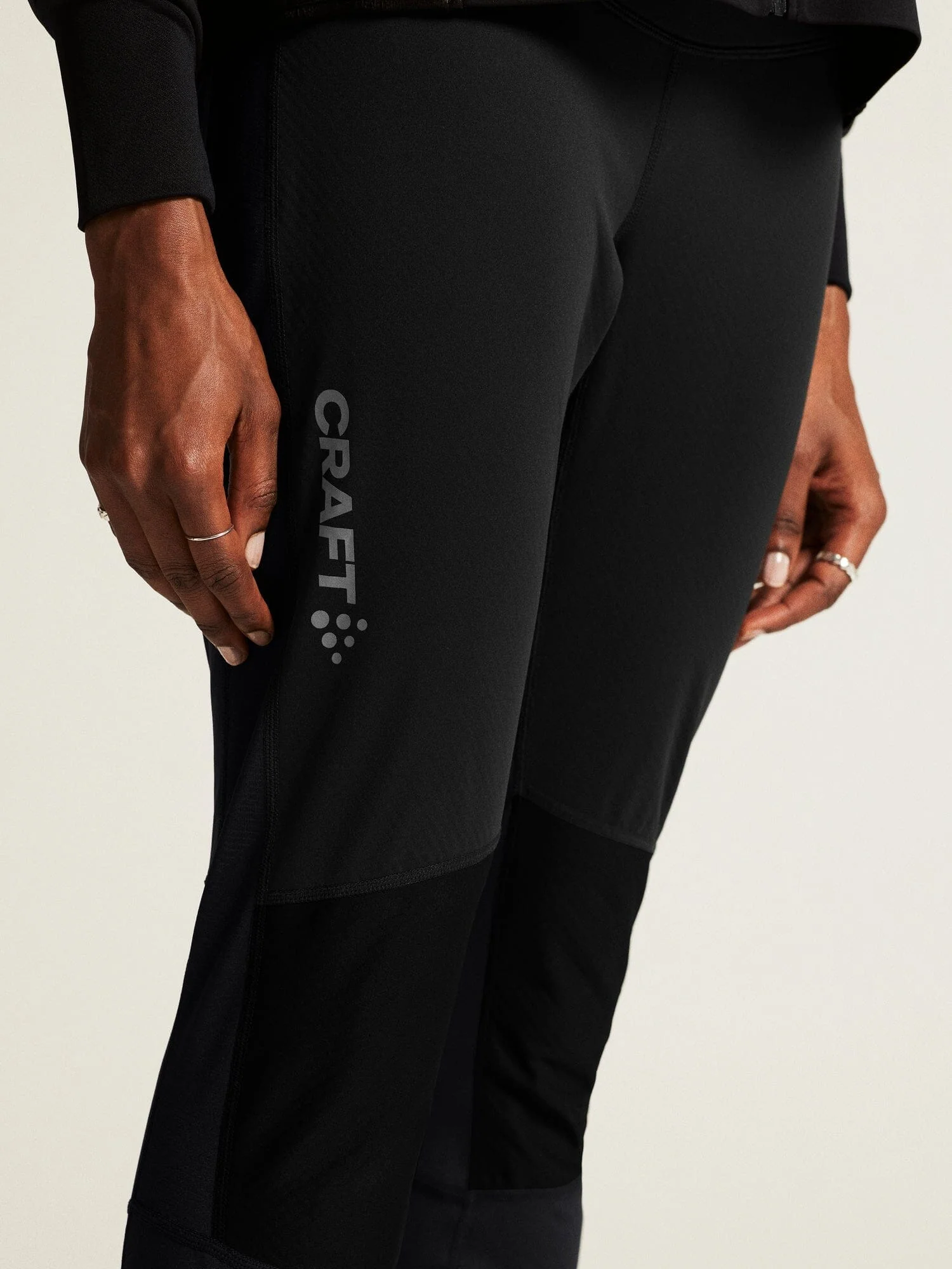 Women's ADV Nordic Race Warm Tights - Black - Image 3