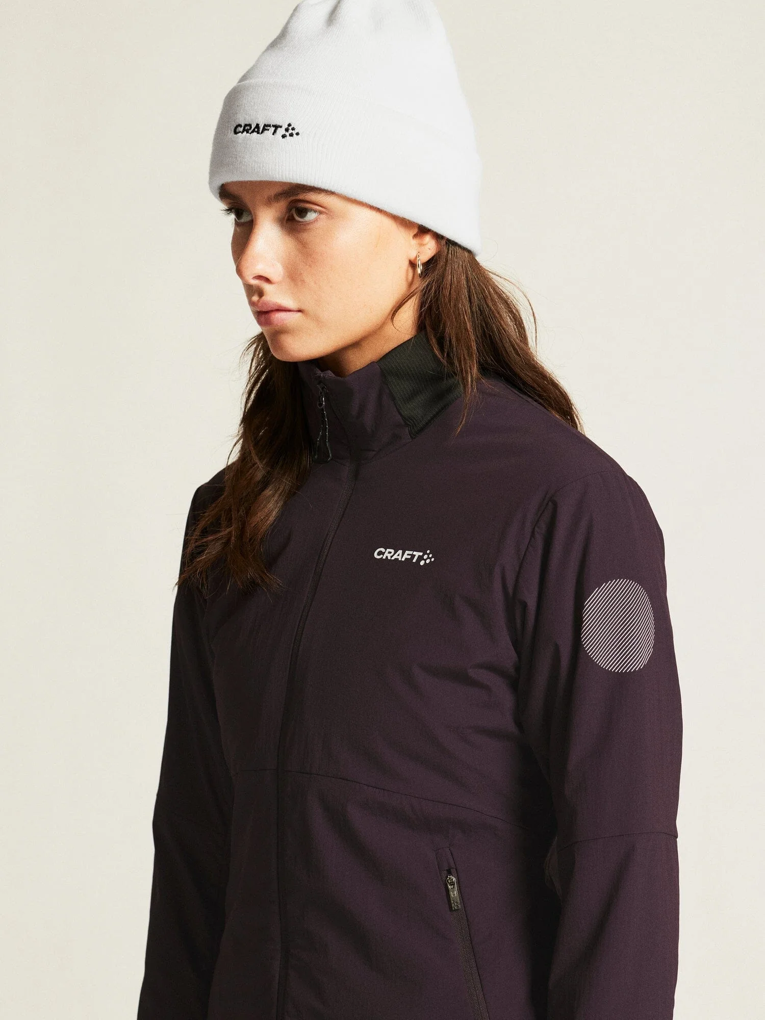 Women's ADV Nordic Training Insulate Jacket - DK Plum - Image 4