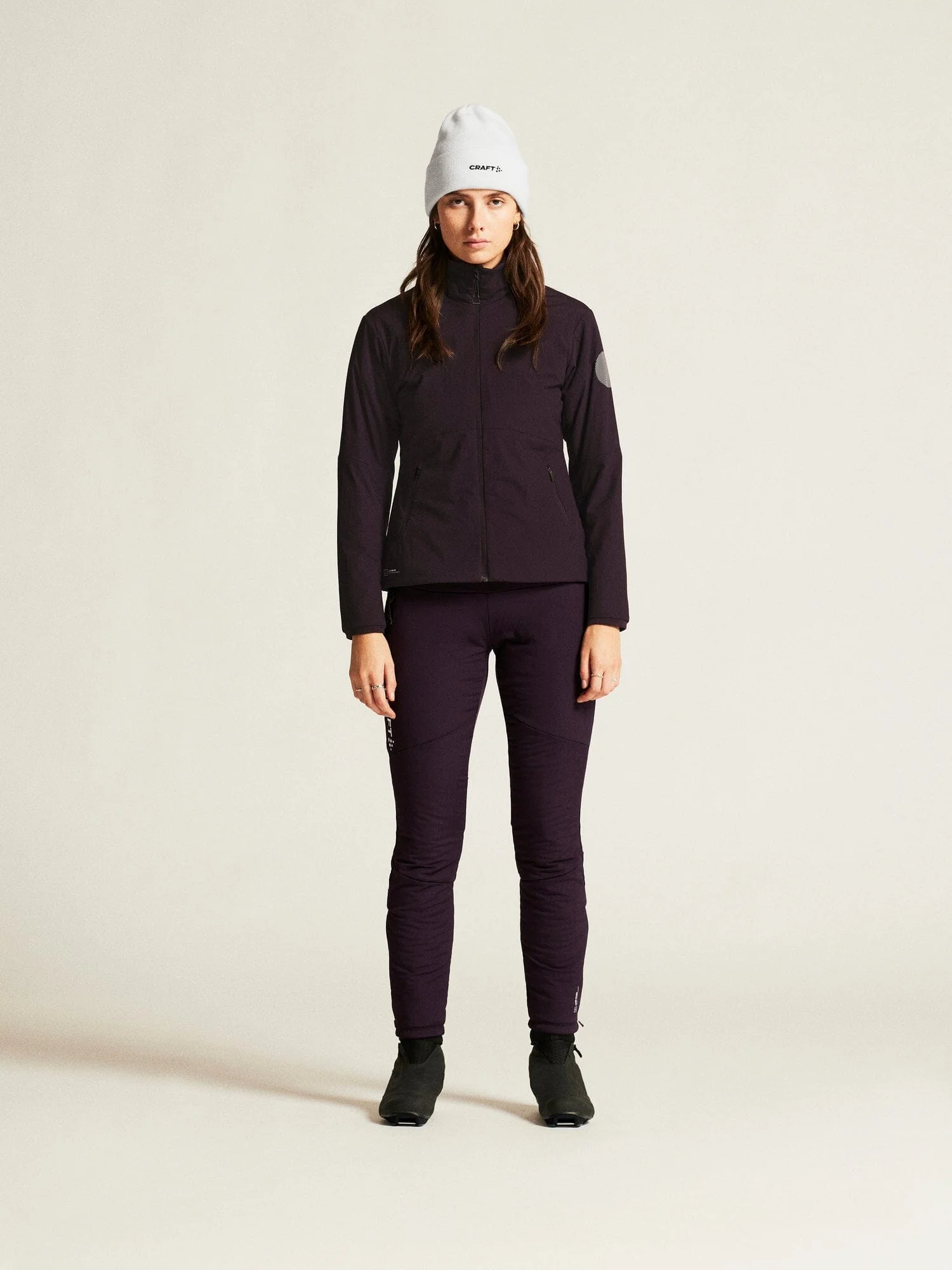 Women's ADV Nordic Training Insulate Jacket - DK Plum - Image 5
