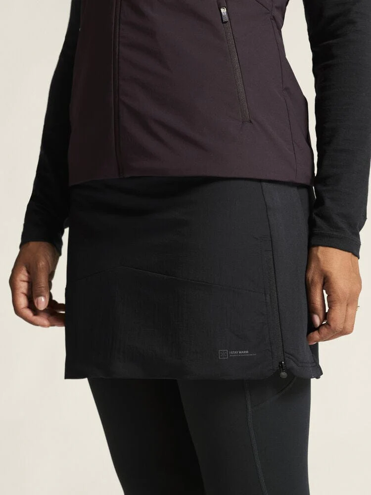 Women's ADV Nordic Training Insulate Skirt - Black - Image 2
