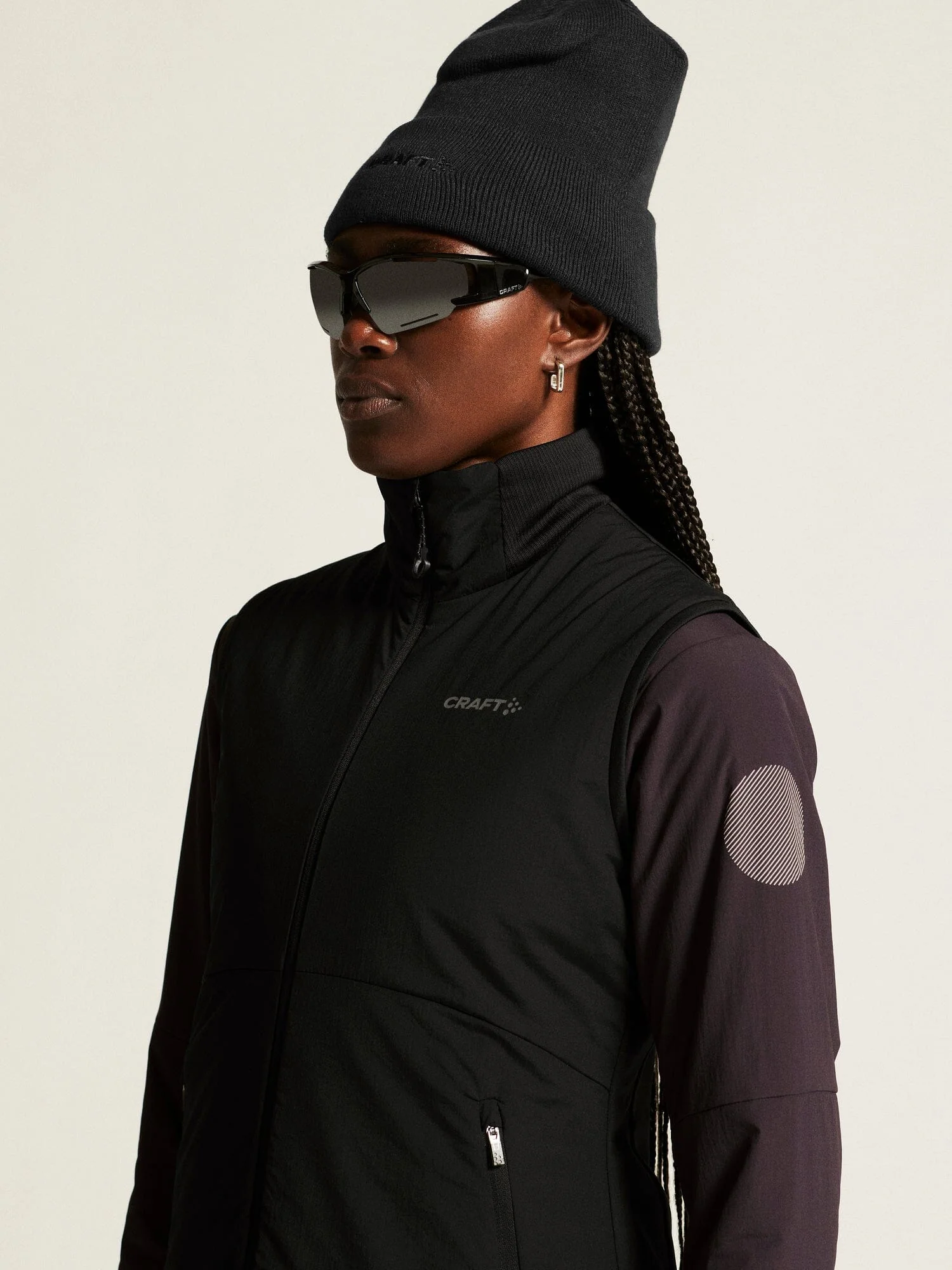 Women's ADV Nordic Training Insulate Vest - Black - Image 3