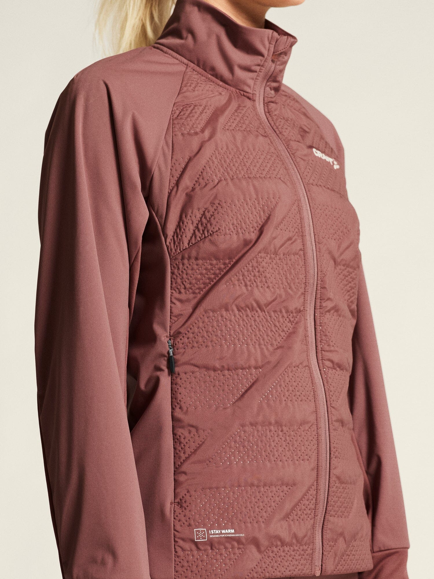 Women's ADV Nordic Training Speed Jacket 2 - Rose Brown - Image 4