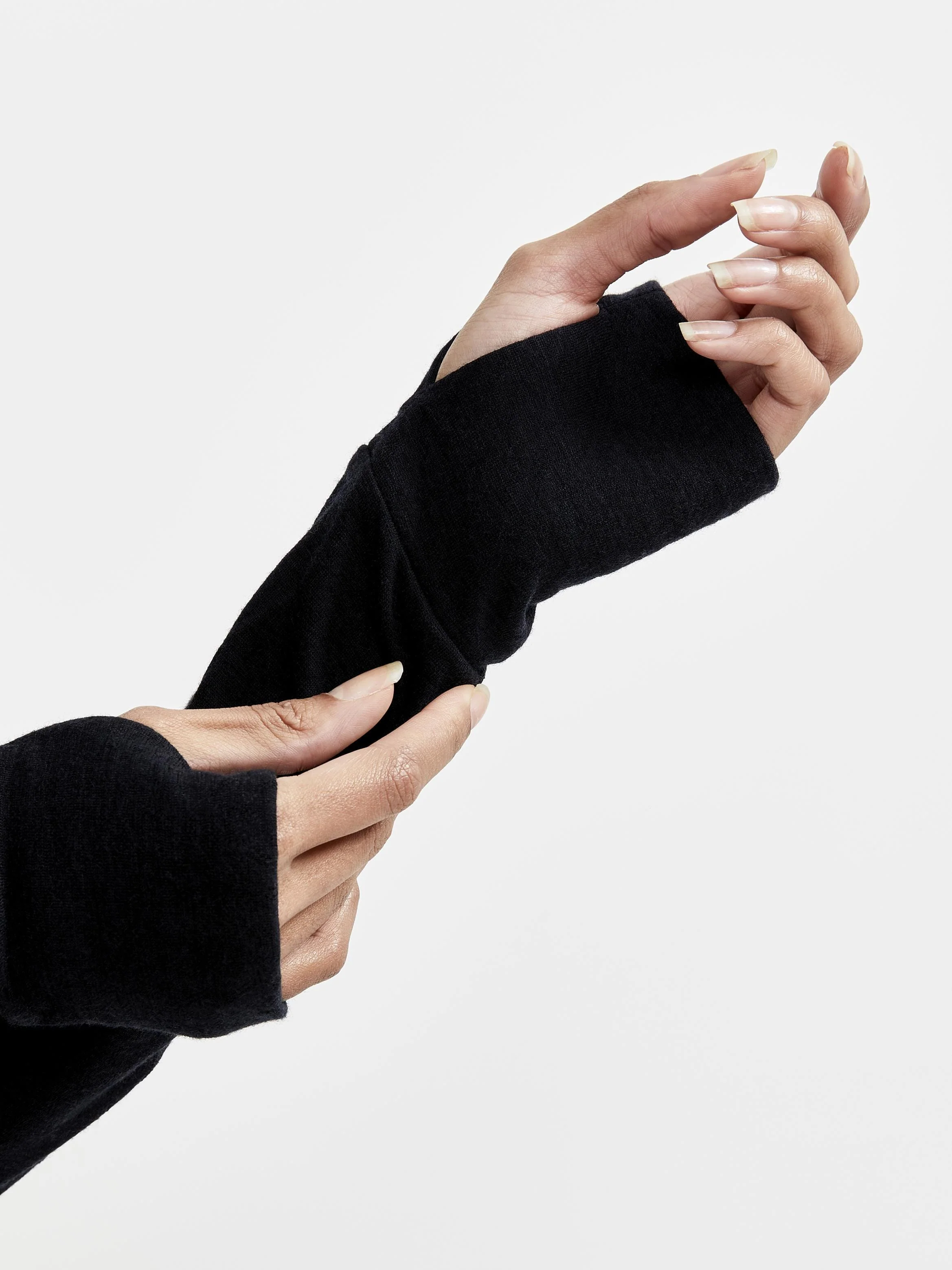 Women's ADV Nordic Wool Baselayer - BLACK/ASH - Image 4