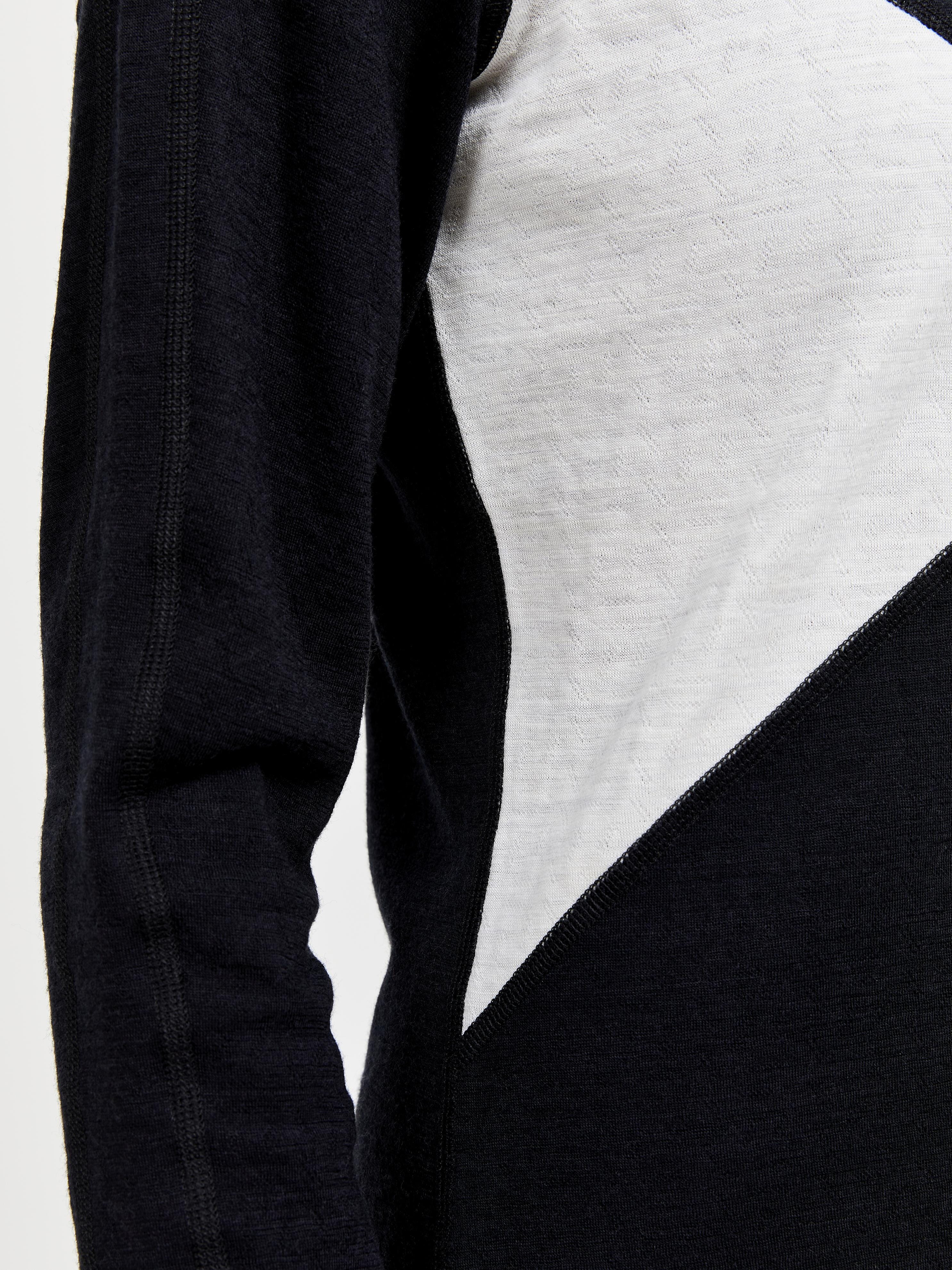 Women's ADV Nordic Wool Baselayer - BLACK/ASH - Image 5
