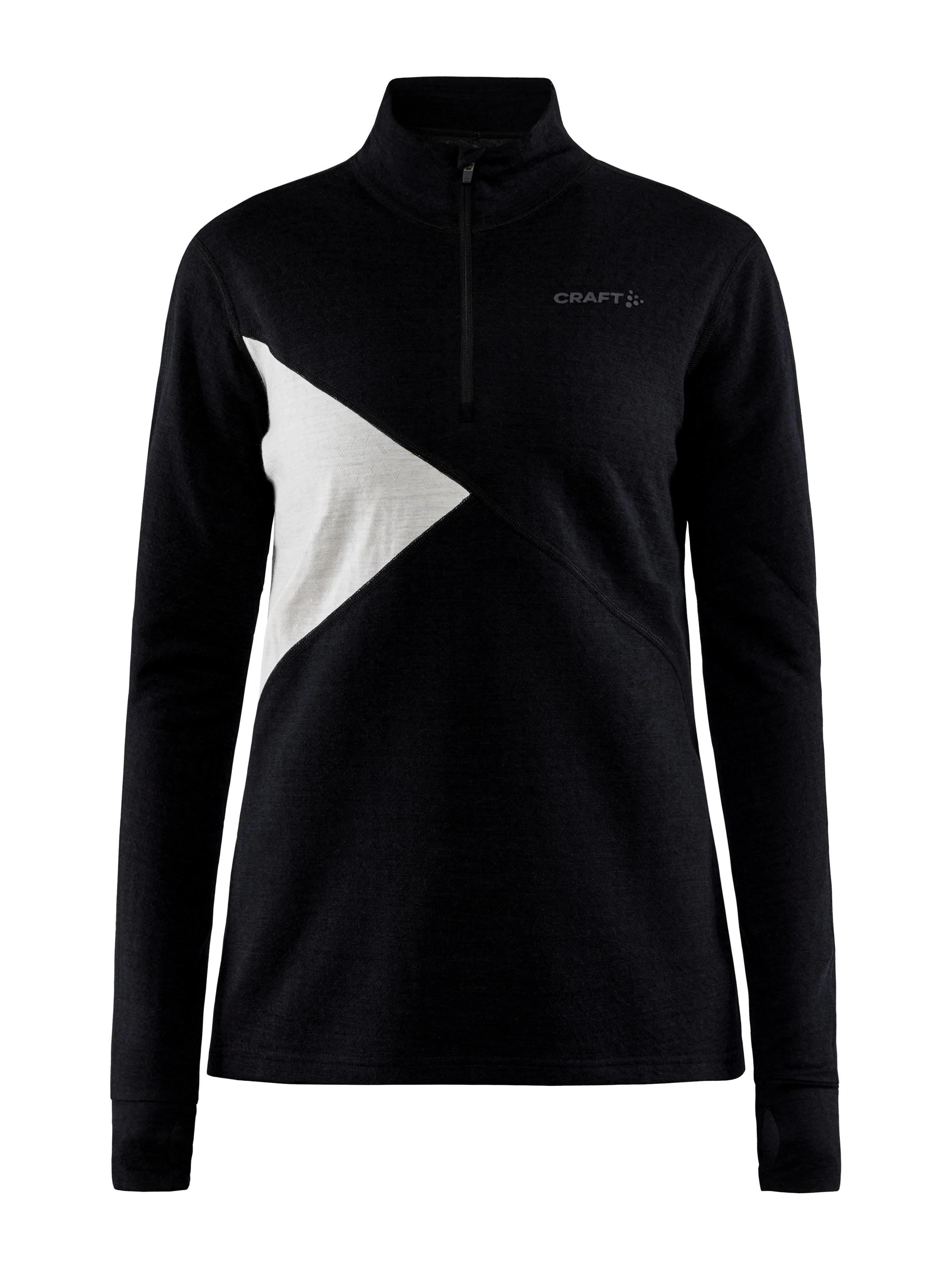 Women's ADV Nordic Wool Baselayer - BLACK/ASH - Image 7