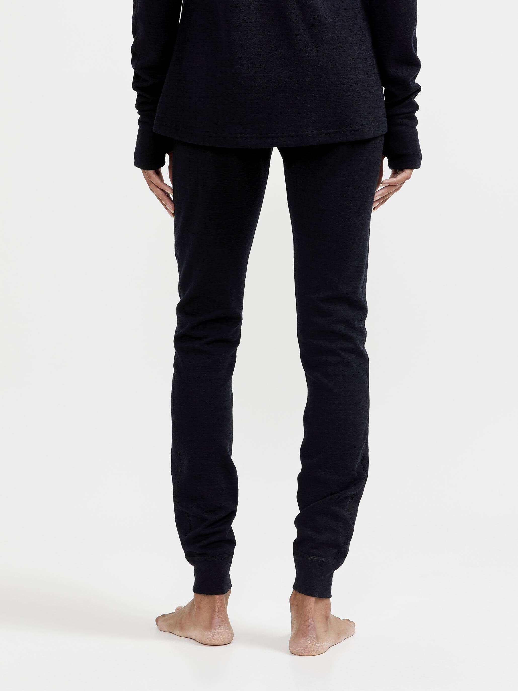 Women's ADV Nordic Wool Baselayer Pant - BLACK/ASH - Image 2