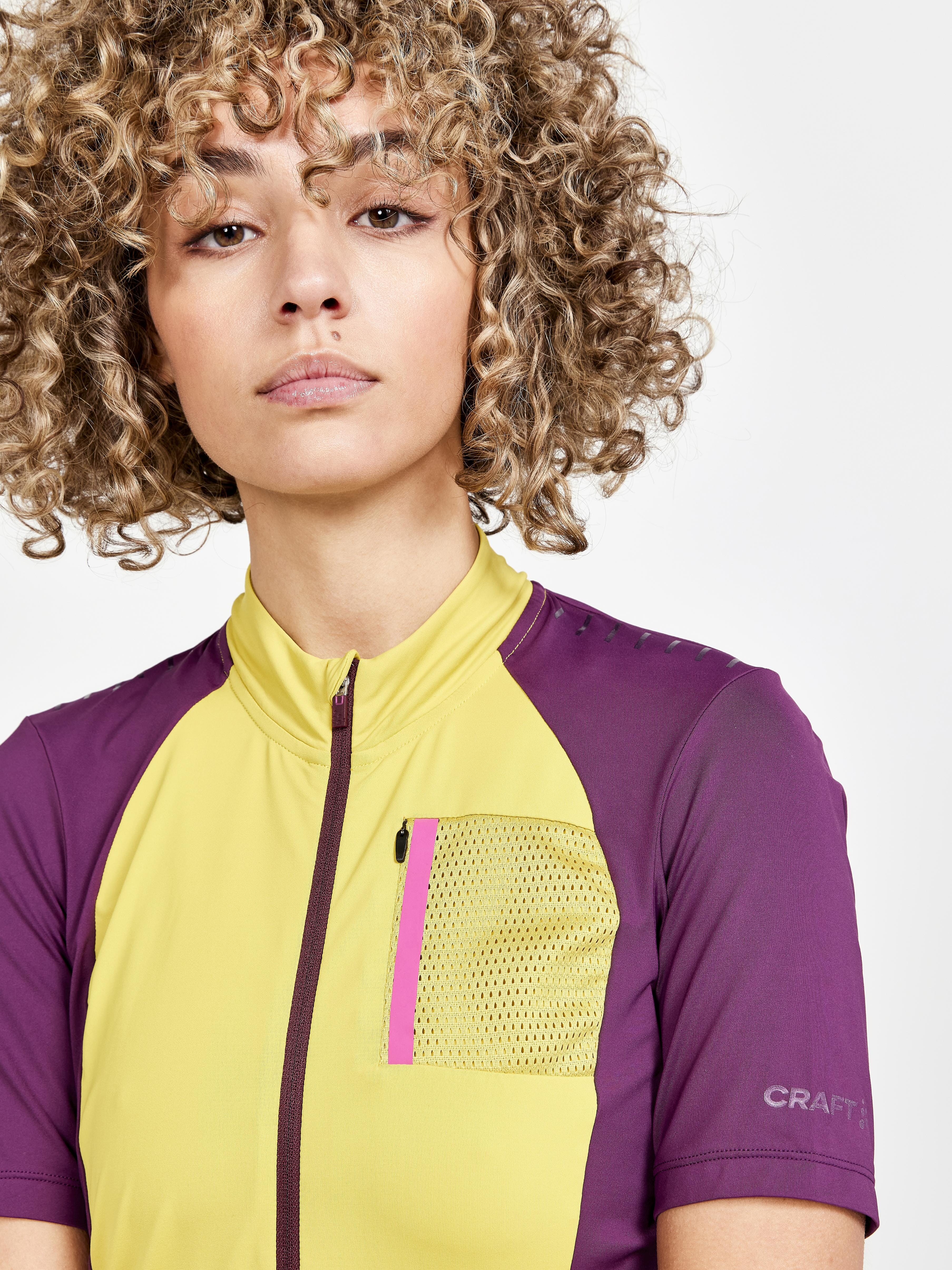 Women's ADV OFFroad Jersey - CRESS-BURGUNDY - Image 3