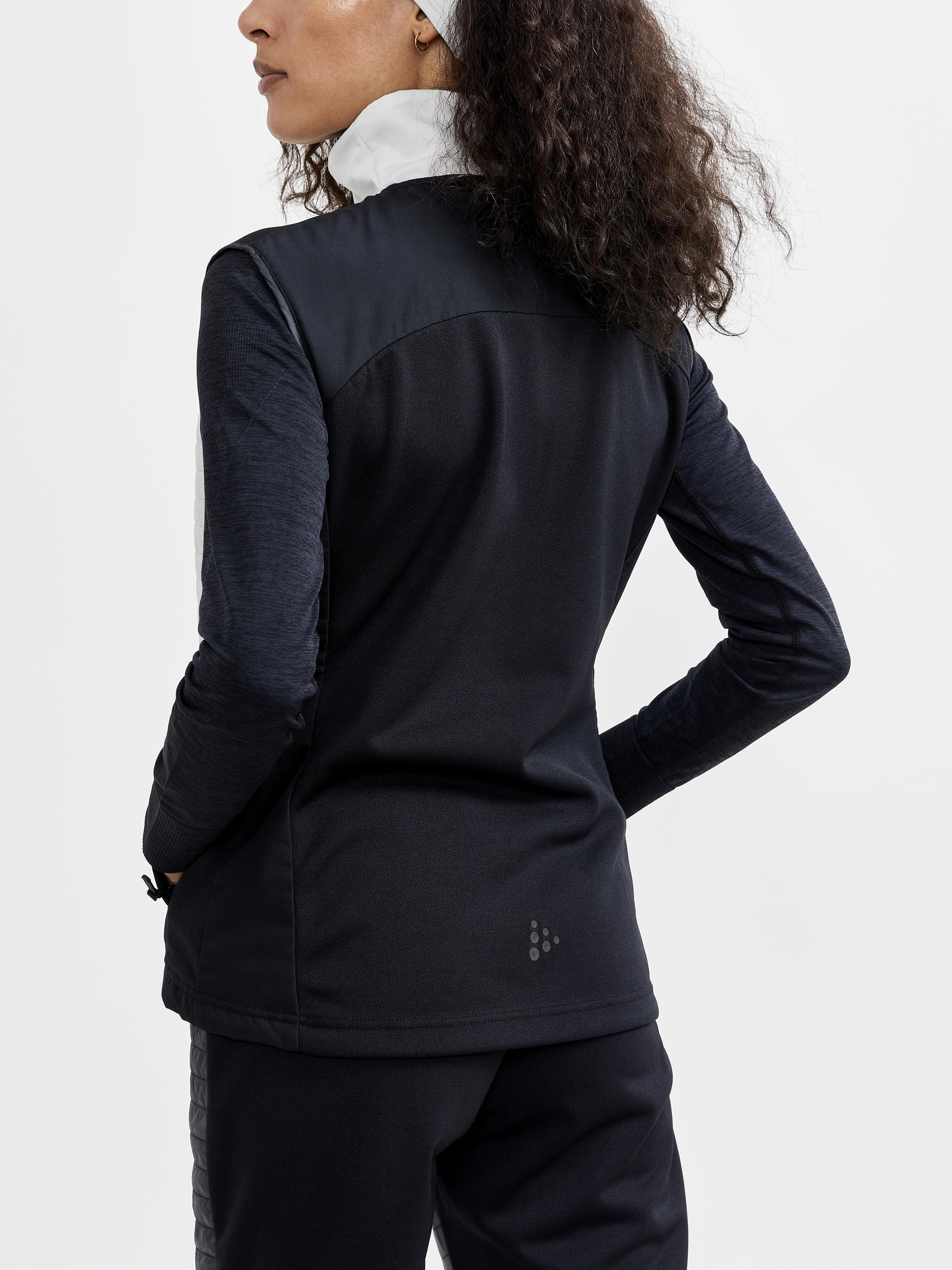 Women's ADV Storm Insulate XC Vest - ASH/BLACK - Image 2