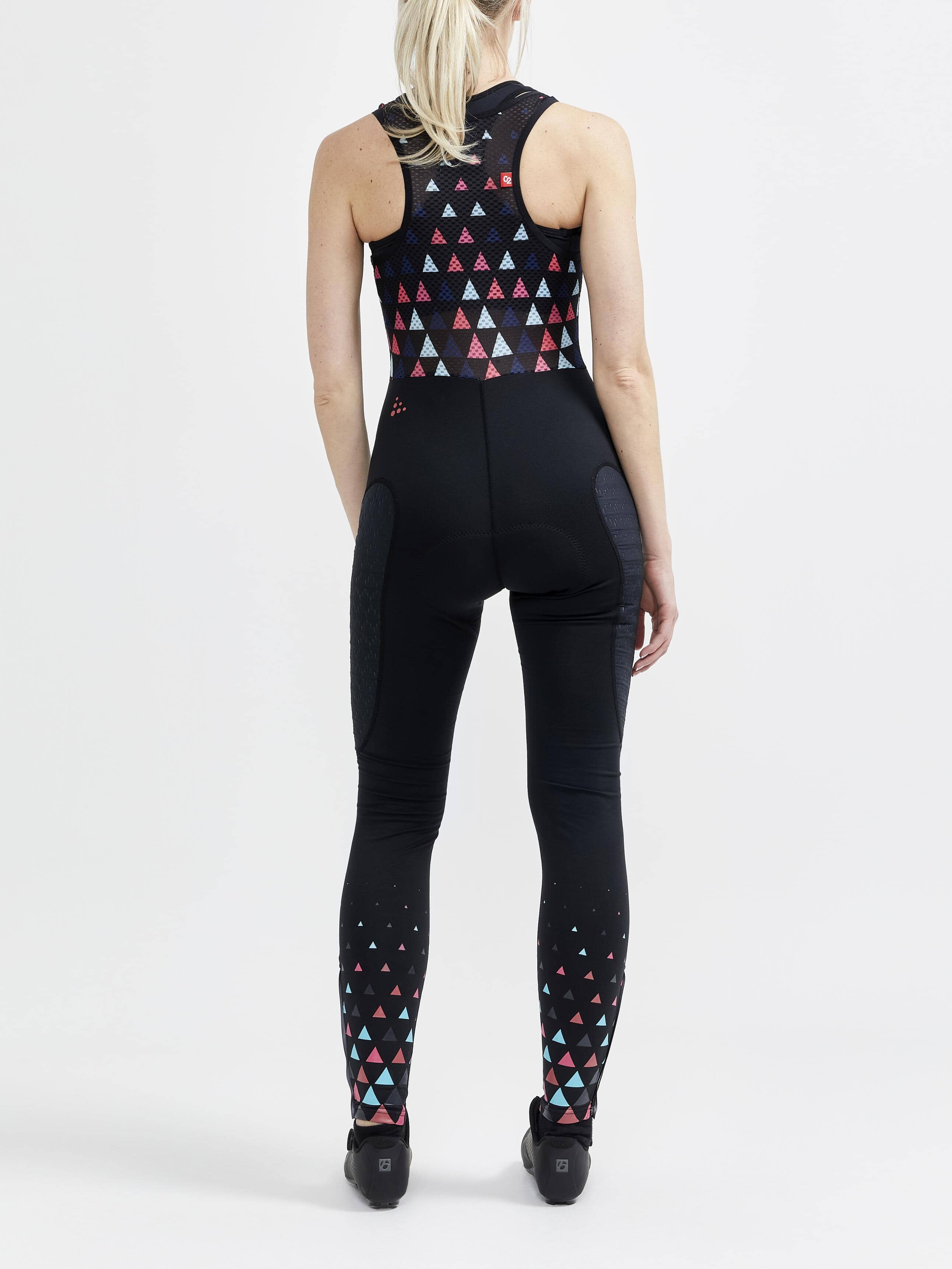 Women's ADV SubZ Cycling Bib Tights - BLACK/MULTI - Image 9
