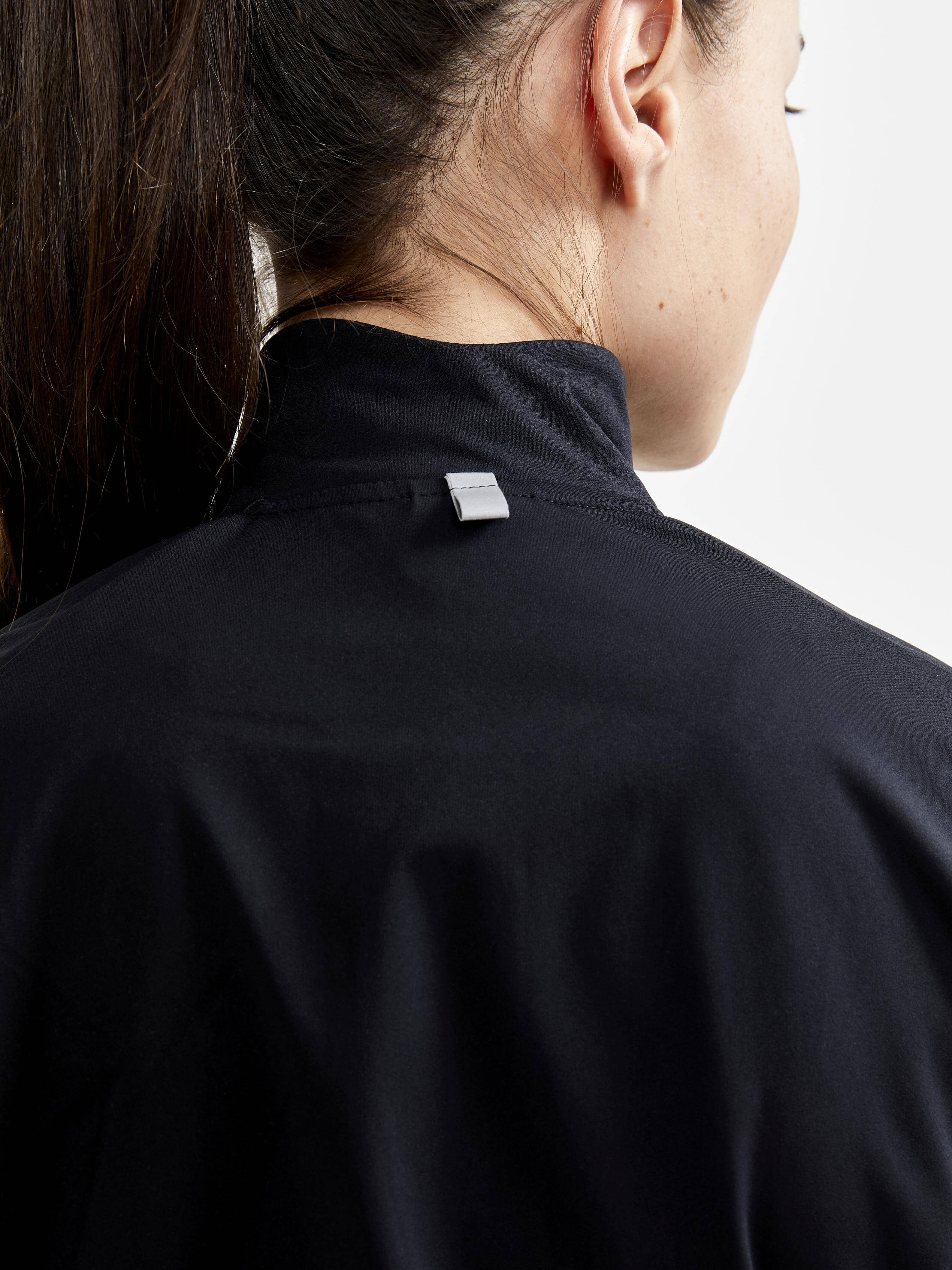 Women's ADV  SubZ Lumen Cycling Jacket - BLACK/SHOCK - Image 4