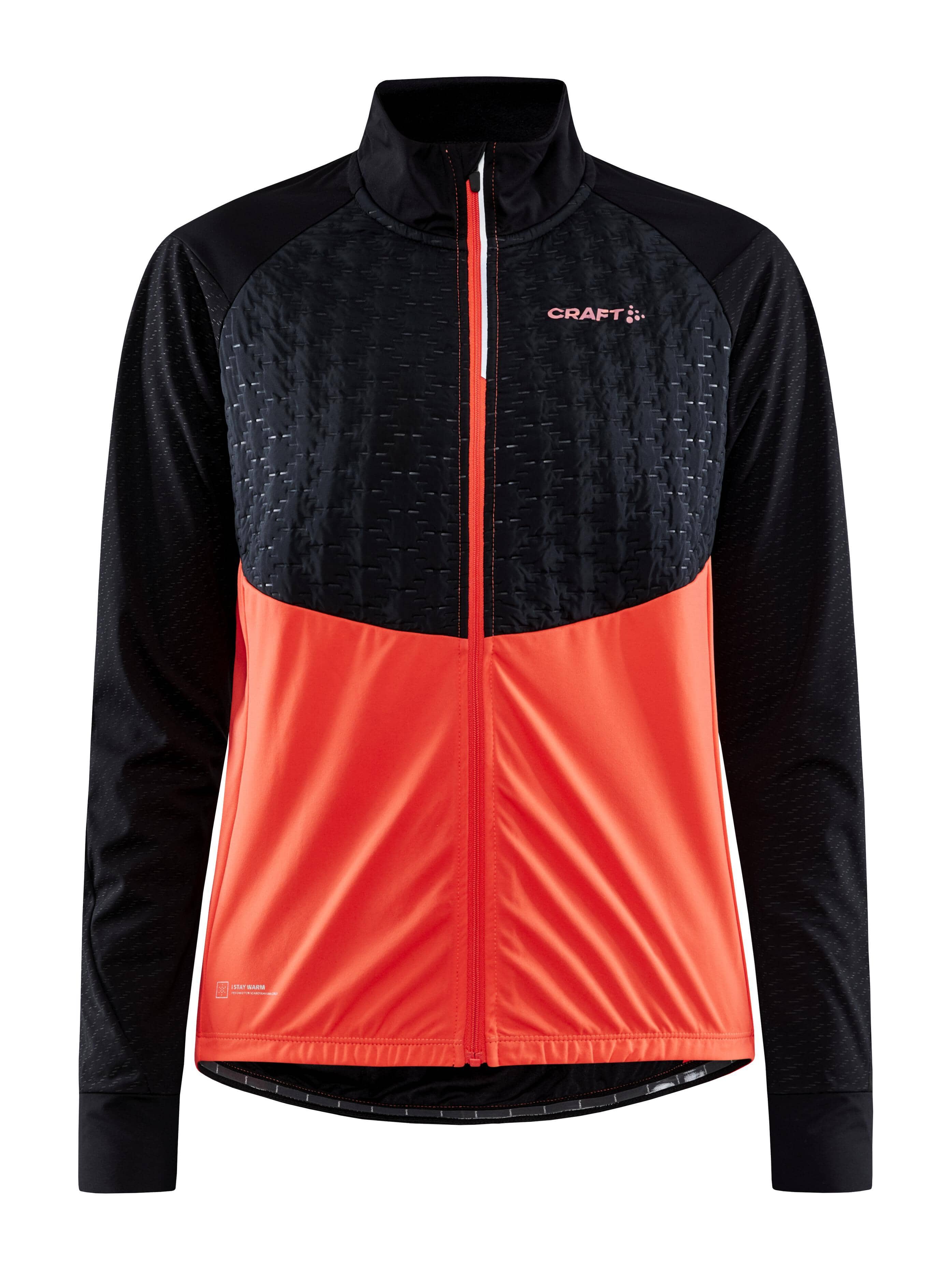 Women's ADV  SubZ Lumen Cycling Jacket - BLACK/SHOCK - Image 7