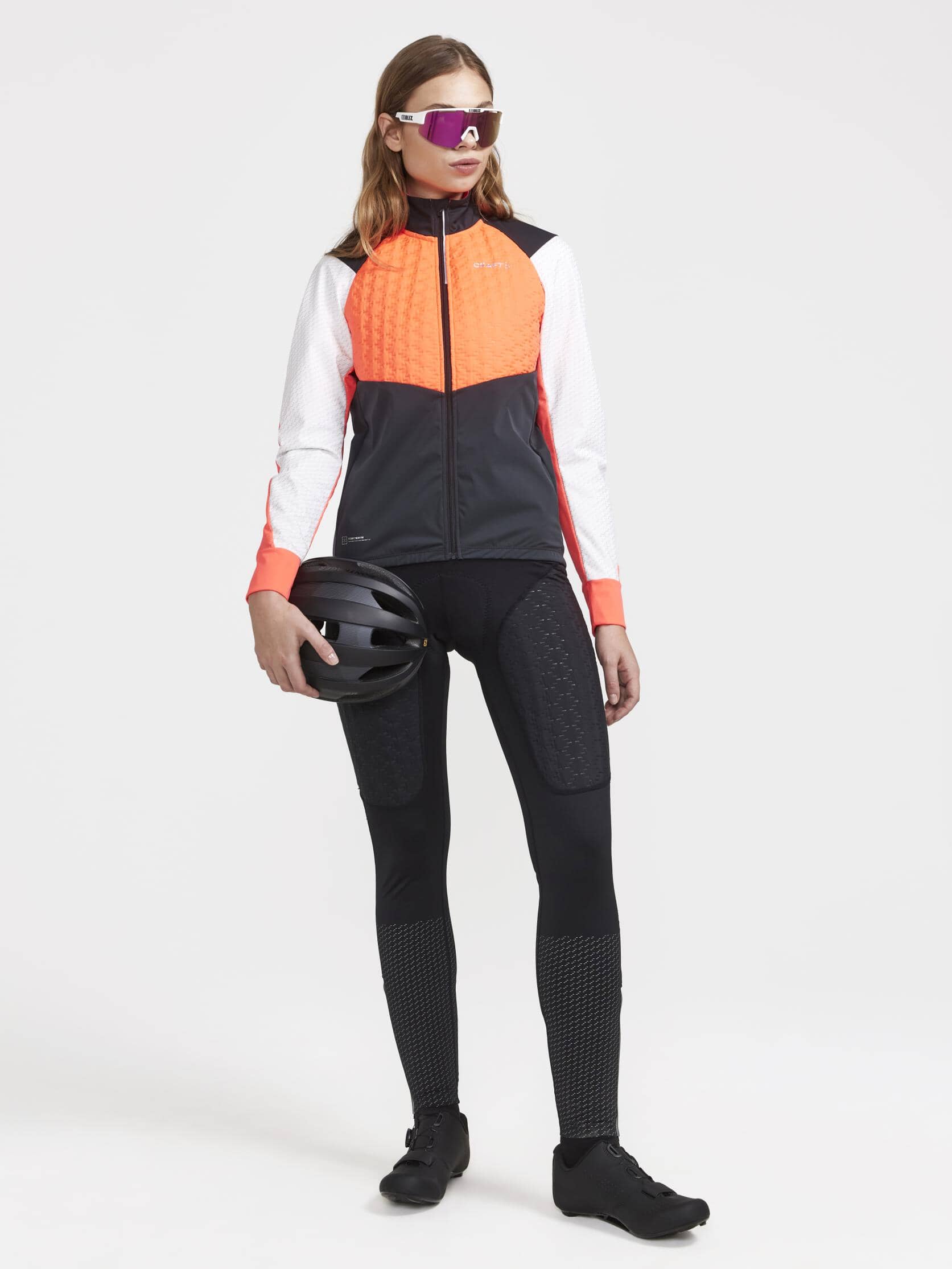 Women's ADV  SubZ Lumen Cycling Jacket - SHOCK-ASH WHITE - Image 5