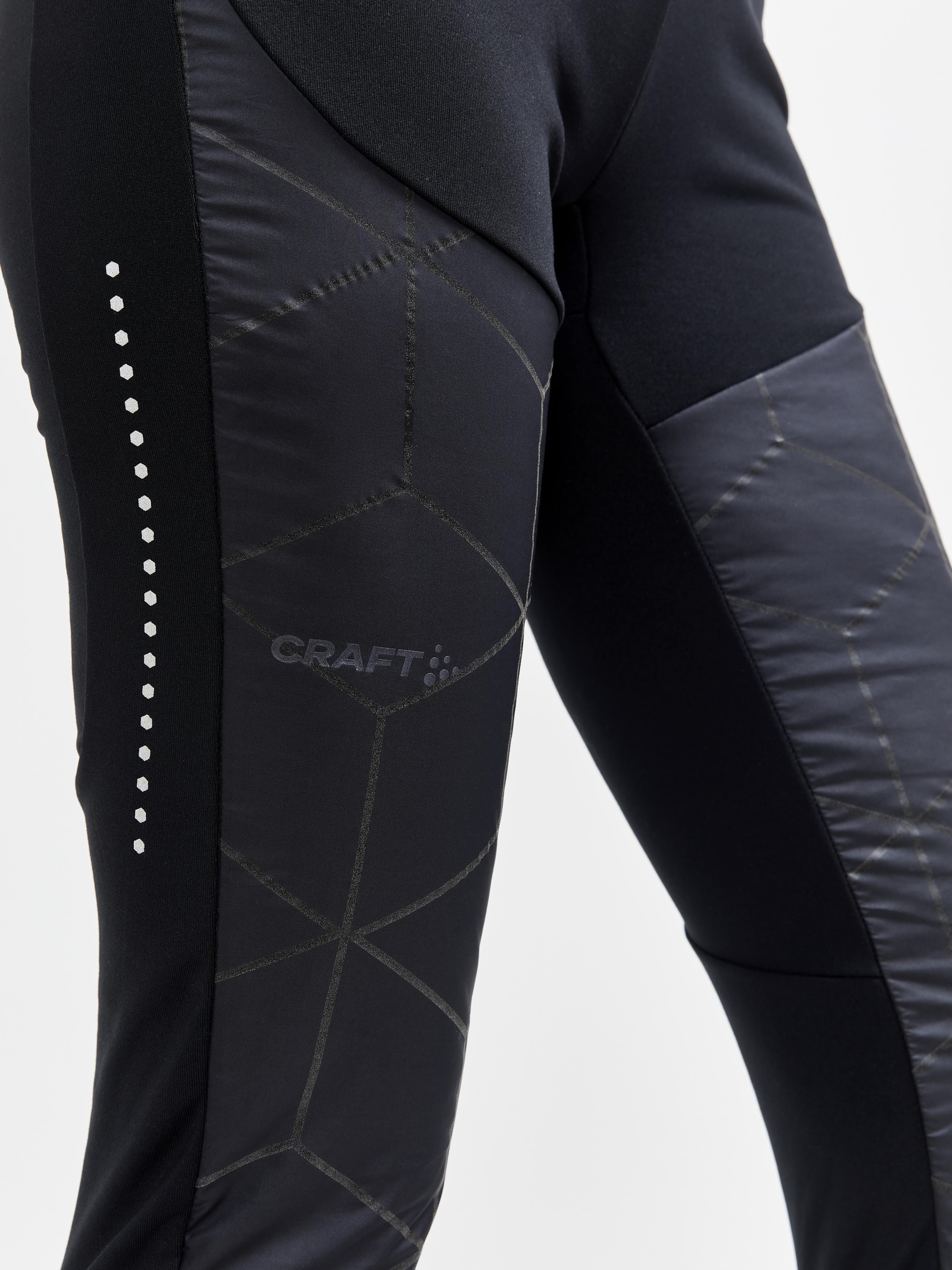 Women's ADV SubZ Lumen Padded Running Tights 2 - Black - Image 4