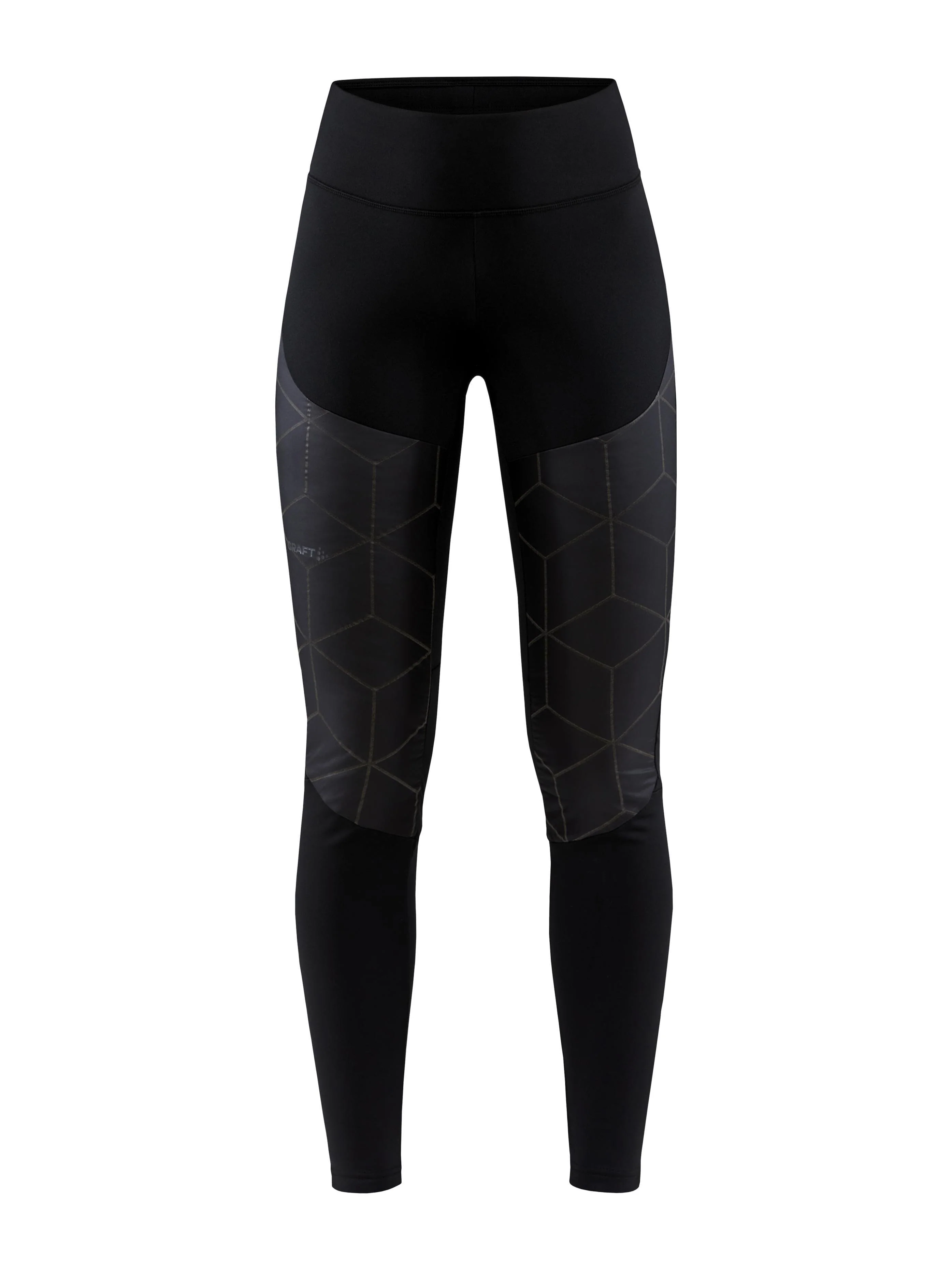 Women's ADV SubZ Lumen Padded Running Tights 2 - Black - Image 7