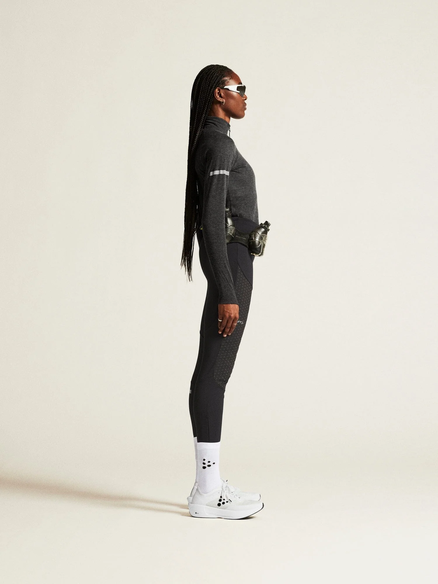 Women's ADV SubZ Lumen Padded Tights 4 - Black - Image 6