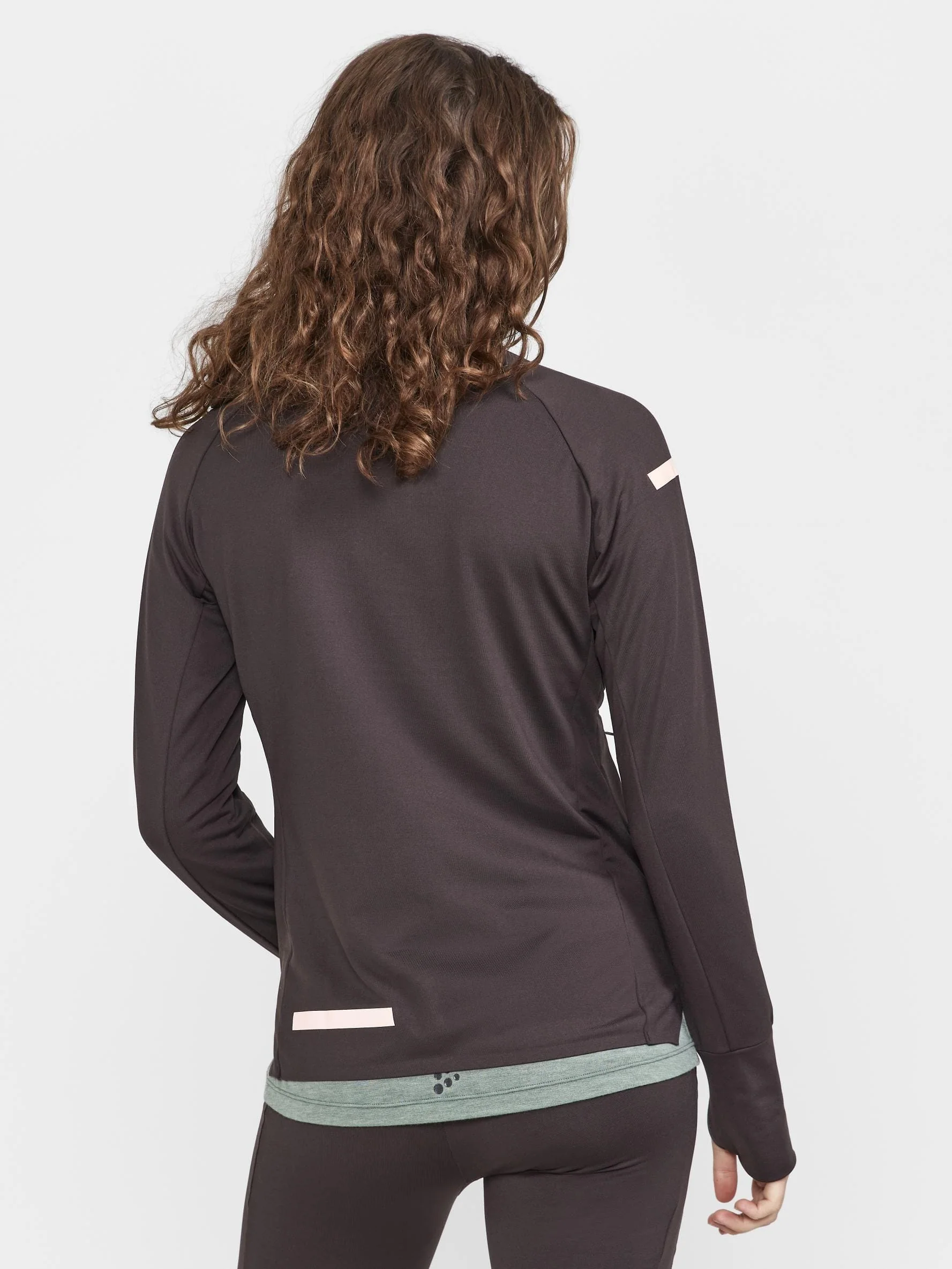 Women's ADV SubZ Running Jacket 3 - BARK - Image 2