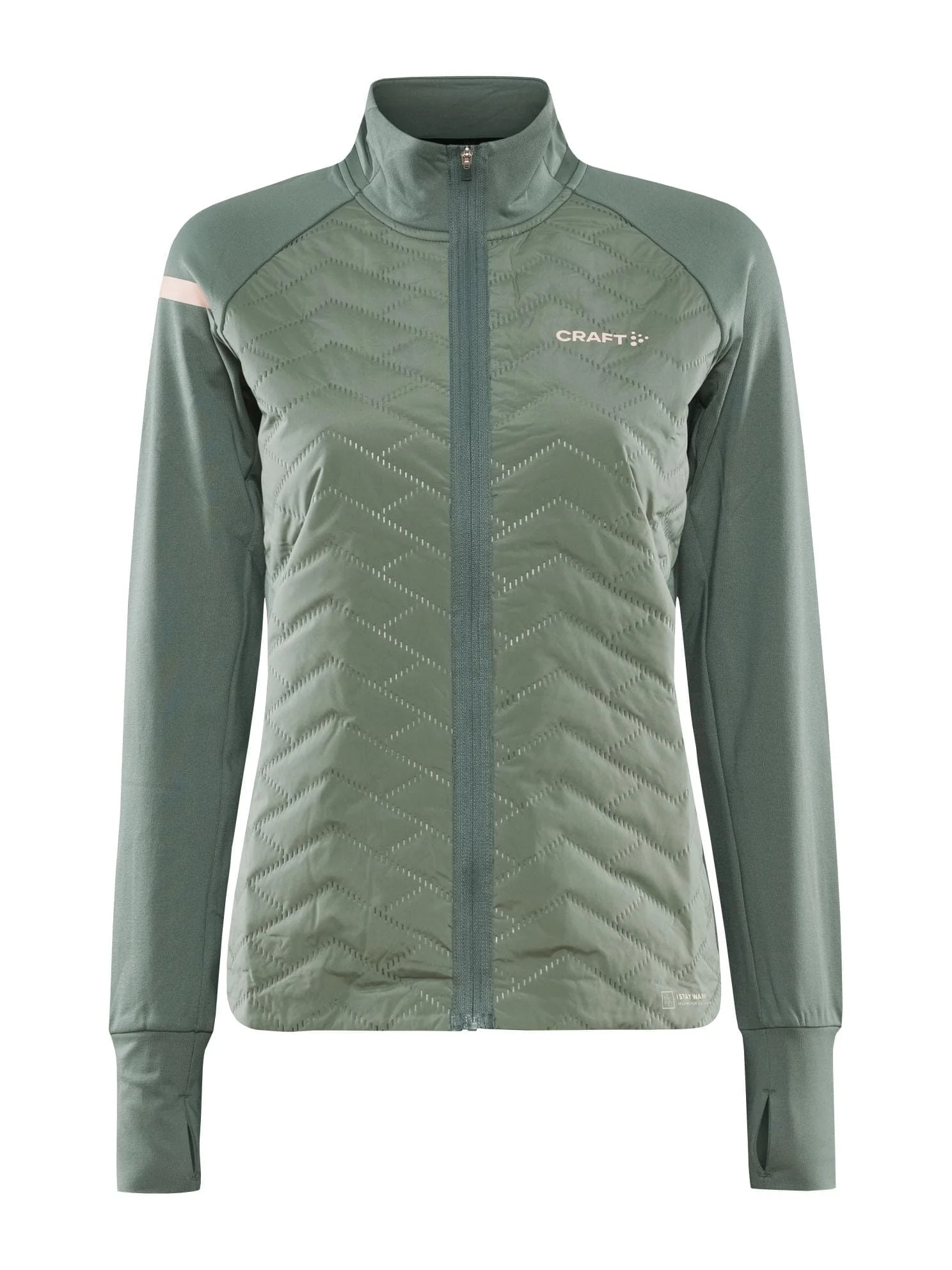 Women's ADV SubZ Running Jacket 3 - THYME - Image 6