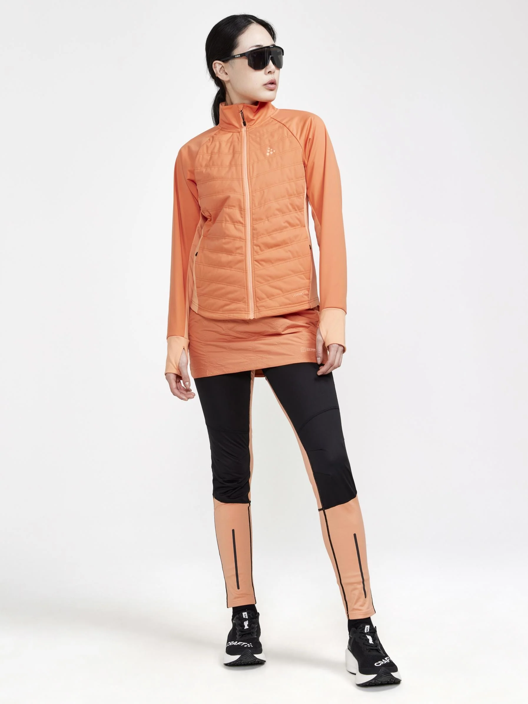 Women's ADV SubZ Running Skirt 2 - RUSTY GLOW-GLOW - Image 4