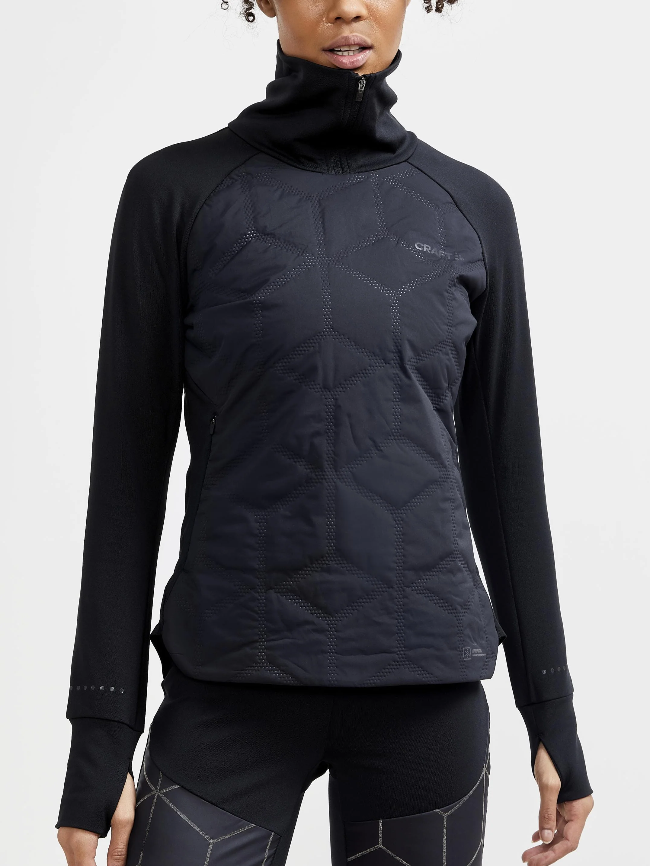 Women's ADV SubZ Running Sweater 2 - Black - Image 3