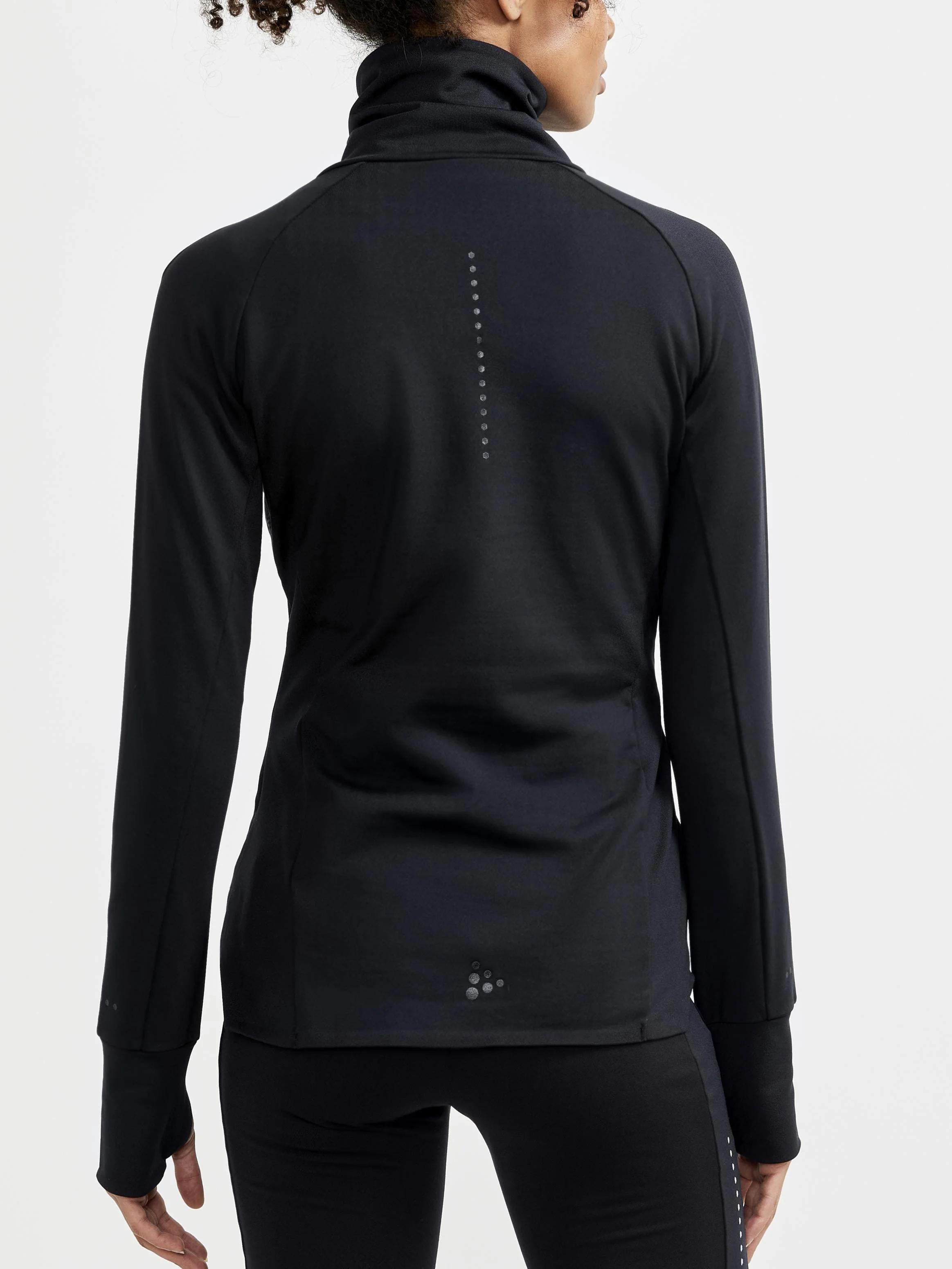 Women's ADV SubZ Running Sweater 2 - Black - Image 4