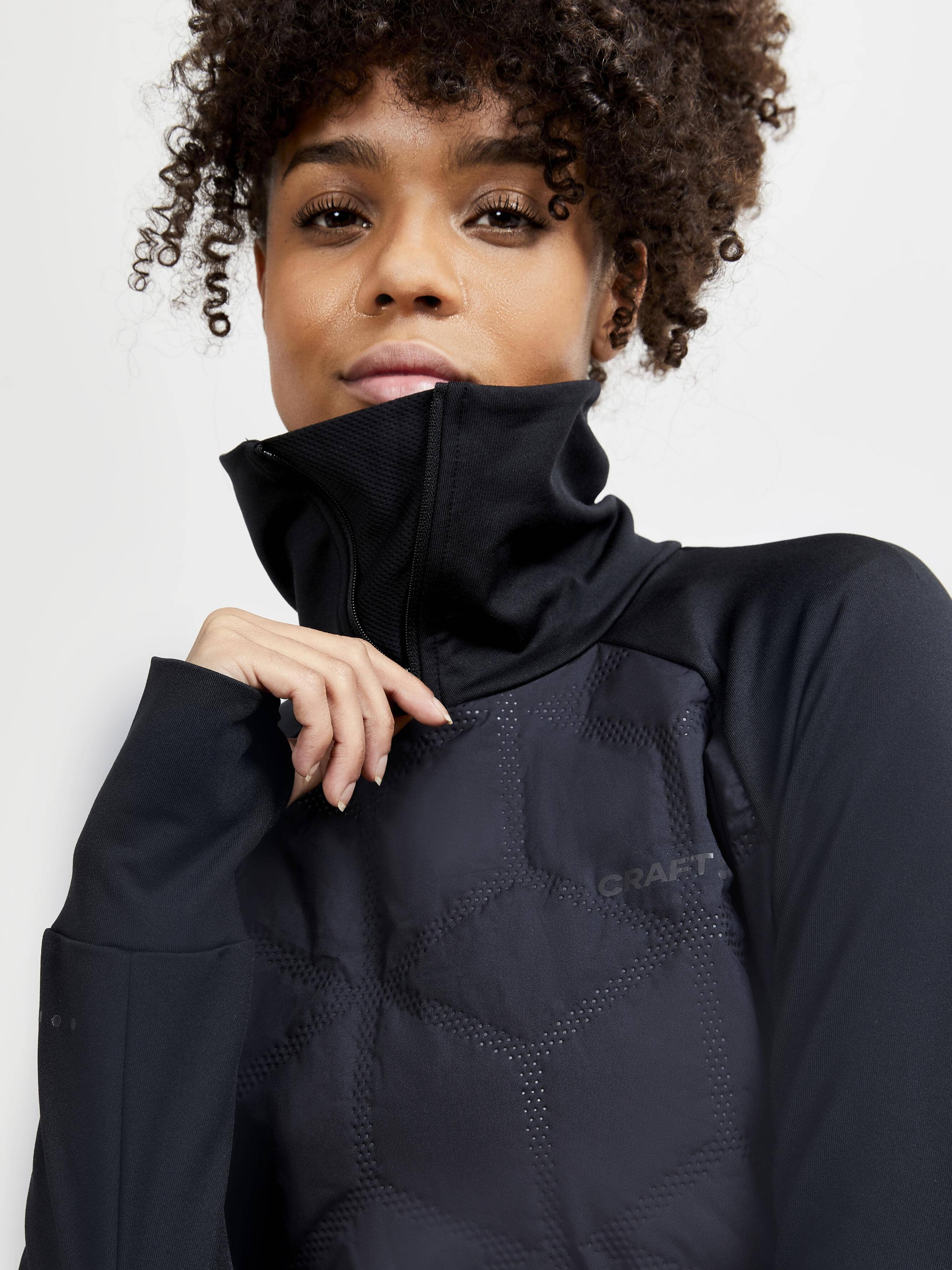 Women's ADV SubZ Running Sweater 2 - Black - Image 6