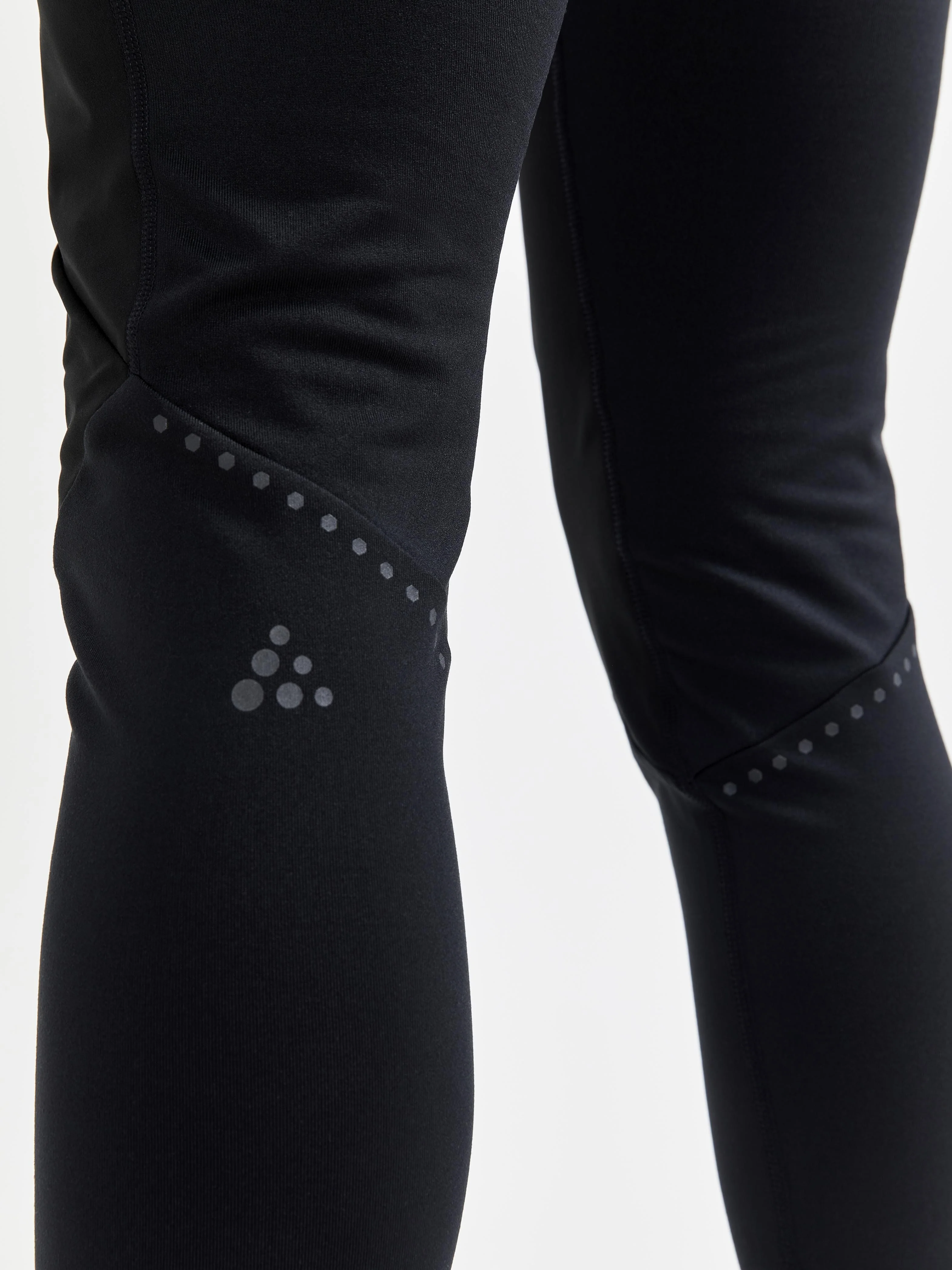 Women's ADV SubZ Running Wind Tights 2 - Black - Image 3