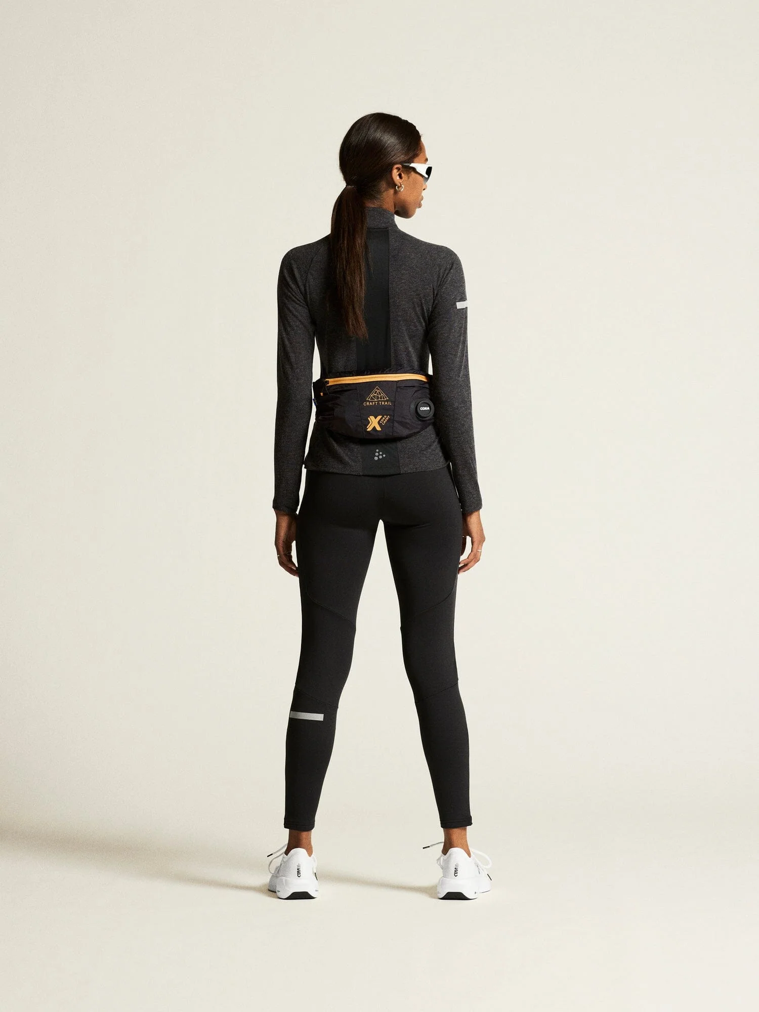Women's ADV SubZ Wool Longsleeve Tee 3 - Black Melange - Image 7