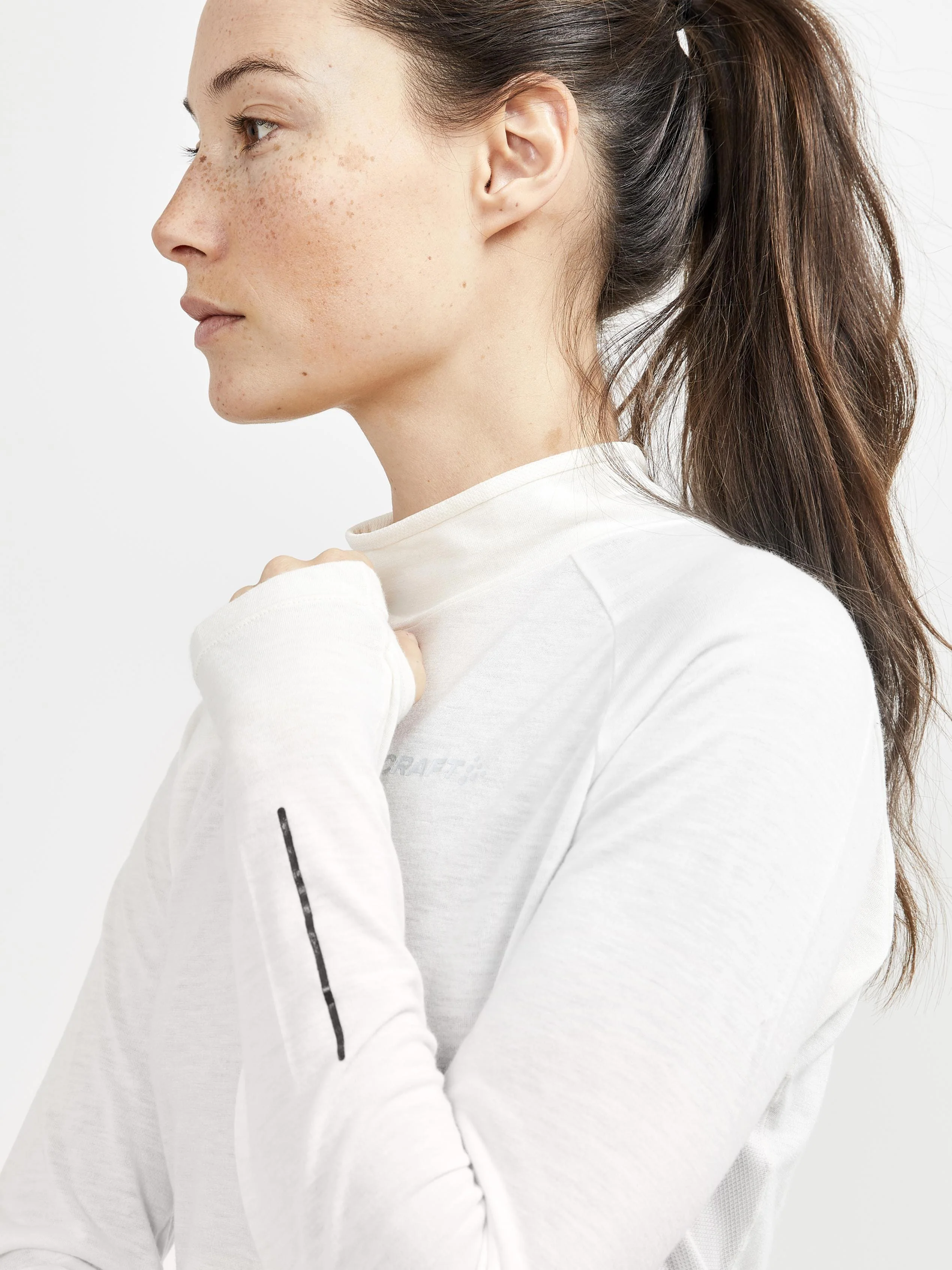 Women's ADV SubZ Wool Running Tee 2 - COSMO-MELANGE - Image 19