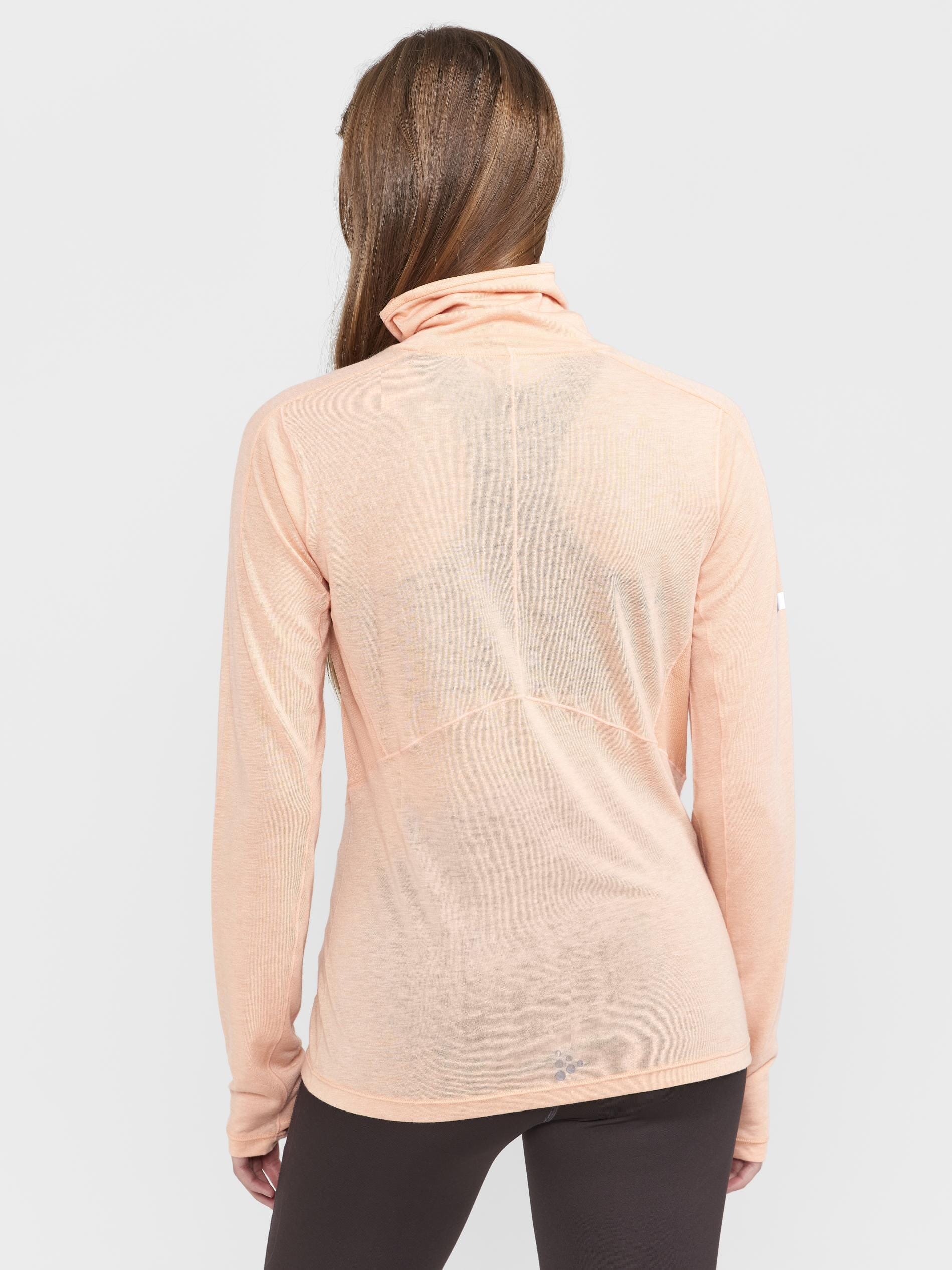 Women's ADV SubZ Wool Running Tee 2 - COSMO-MELANGE - Image 3