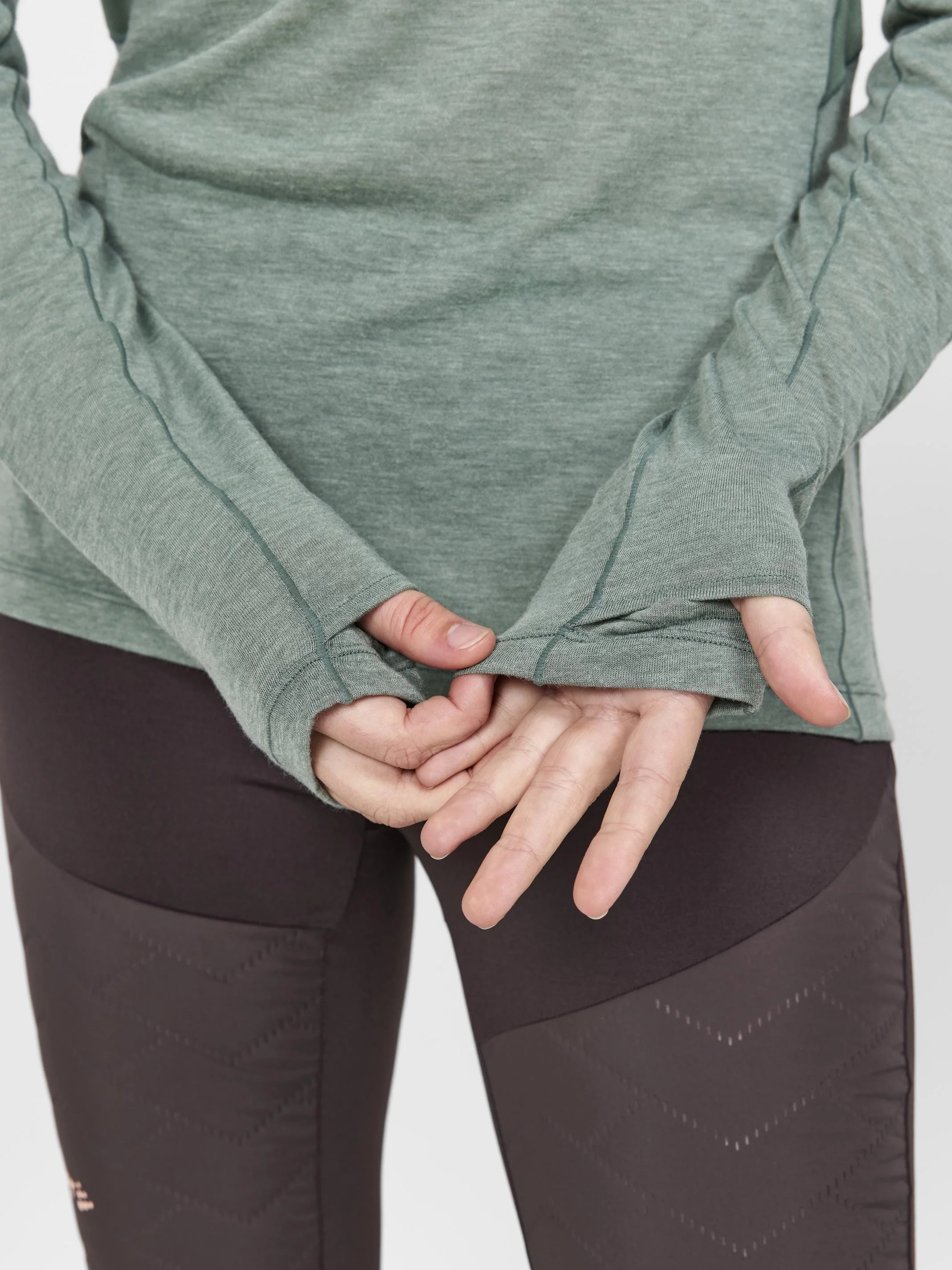 Women's ADV SubZ Wool Running Tee 2 - WHISPER - Image 26