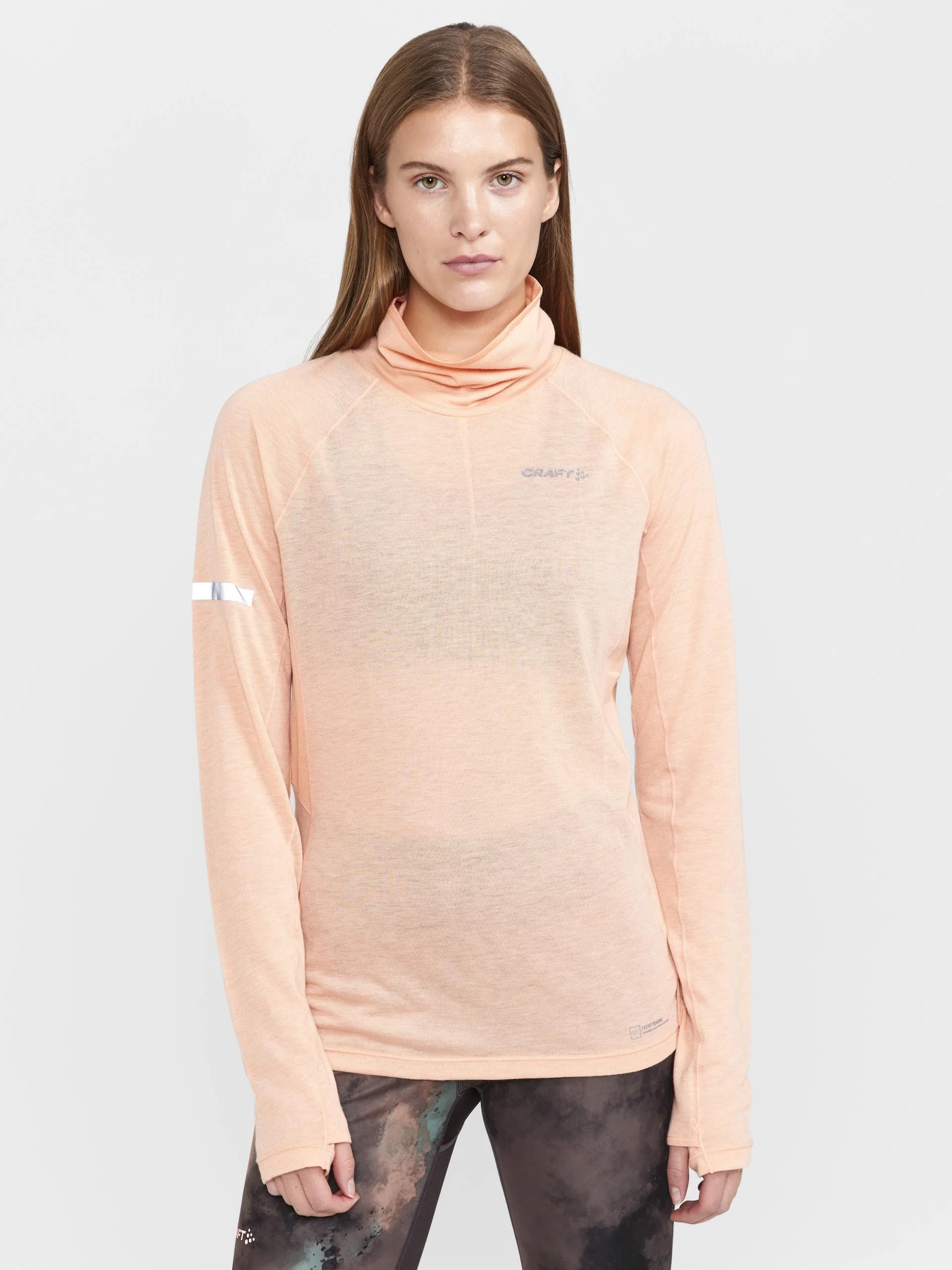 Women's ADV SubZ Wool Running Tee 2 - WHISPER - Image 8