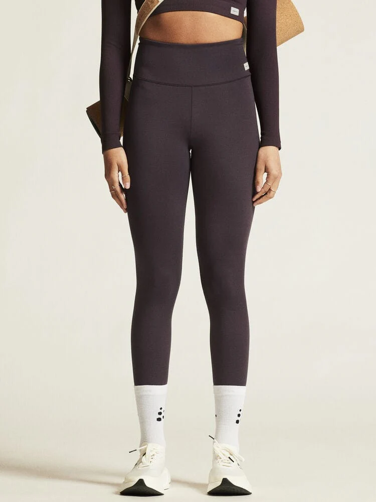 Women's Collective 7/8 Tights - DK Plum - Image 2
