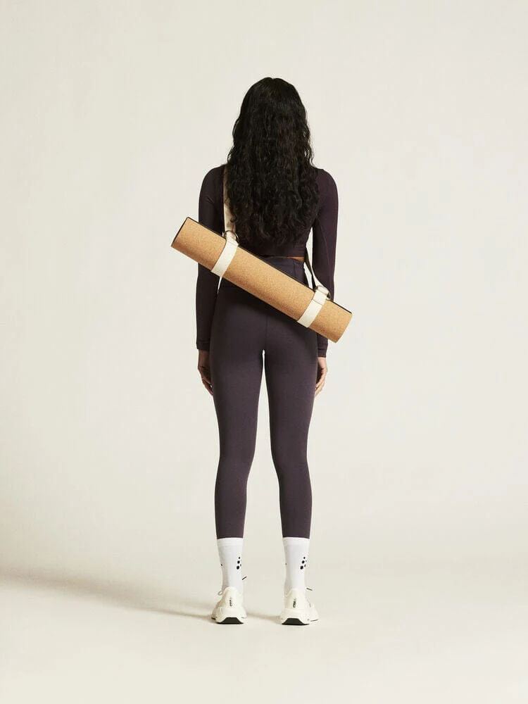 Women's Collective 7/8 Tights - DK Plum - Image 6