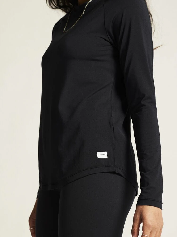 Women's Collective Longsleeve Tee - Black - Image 3