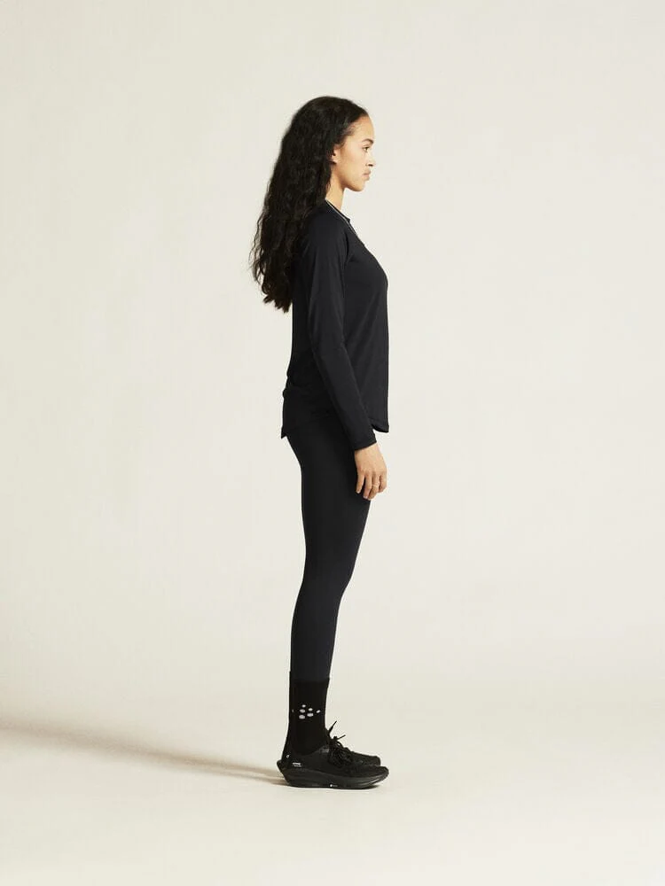Women's Collective Longsleeve Tee - Black - Image 5