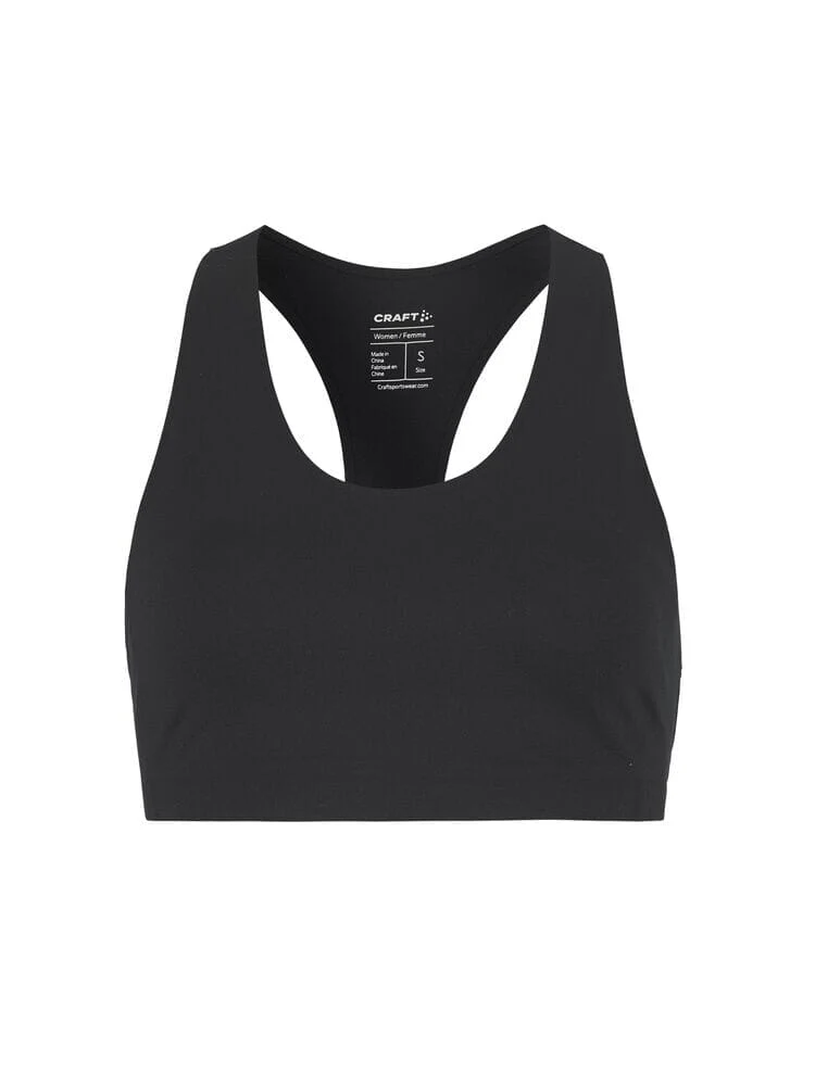 Women's Collective Padded Sports Bra - Black - Image 7
