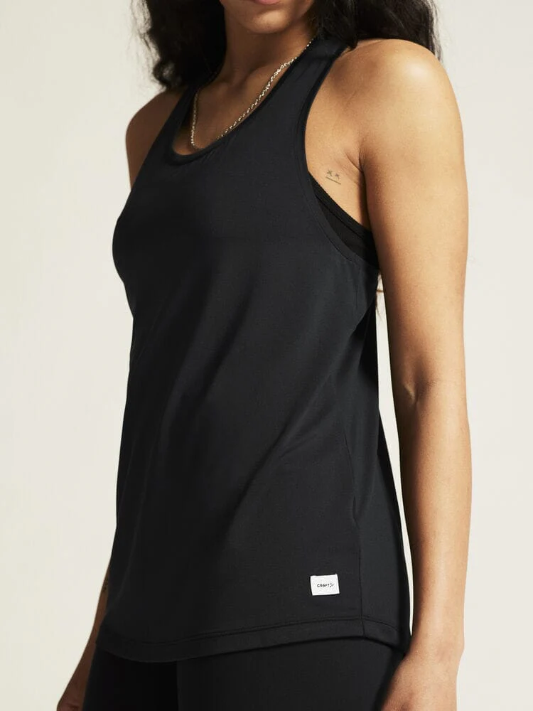 Women's Collective Singlet - Black - Image 2