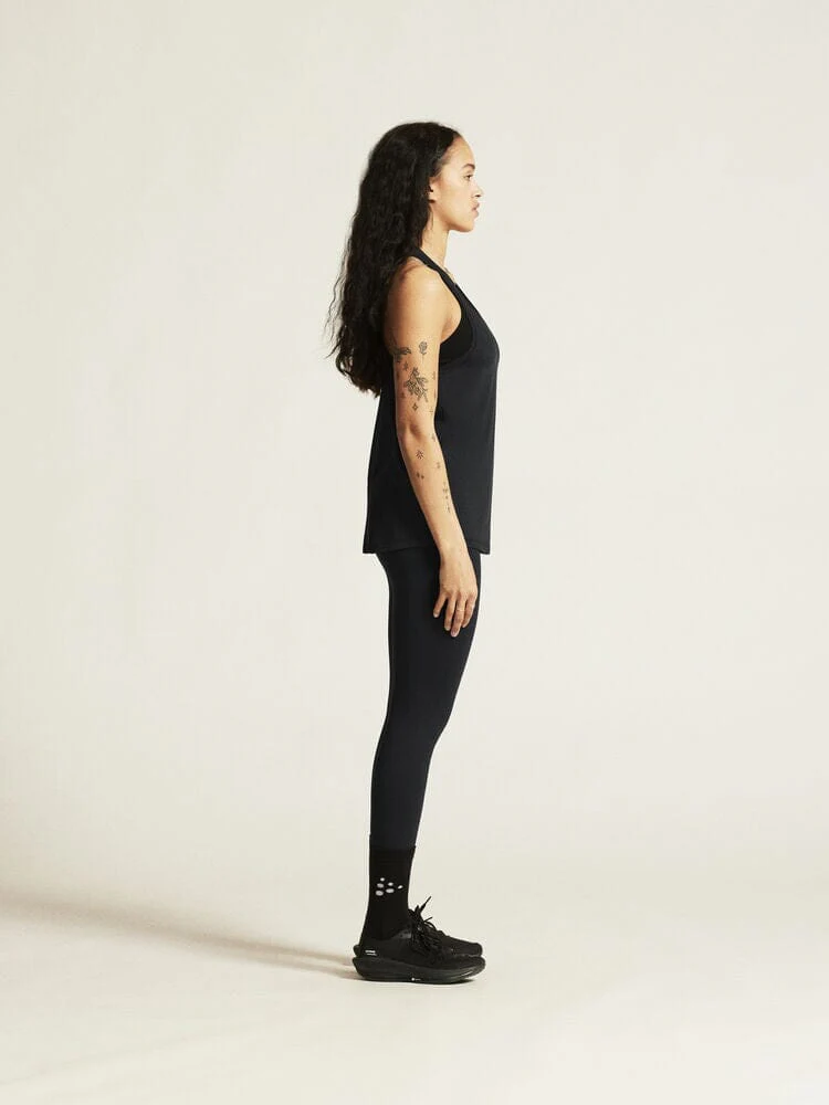 Women's Collective Singlet - Black - Image 5