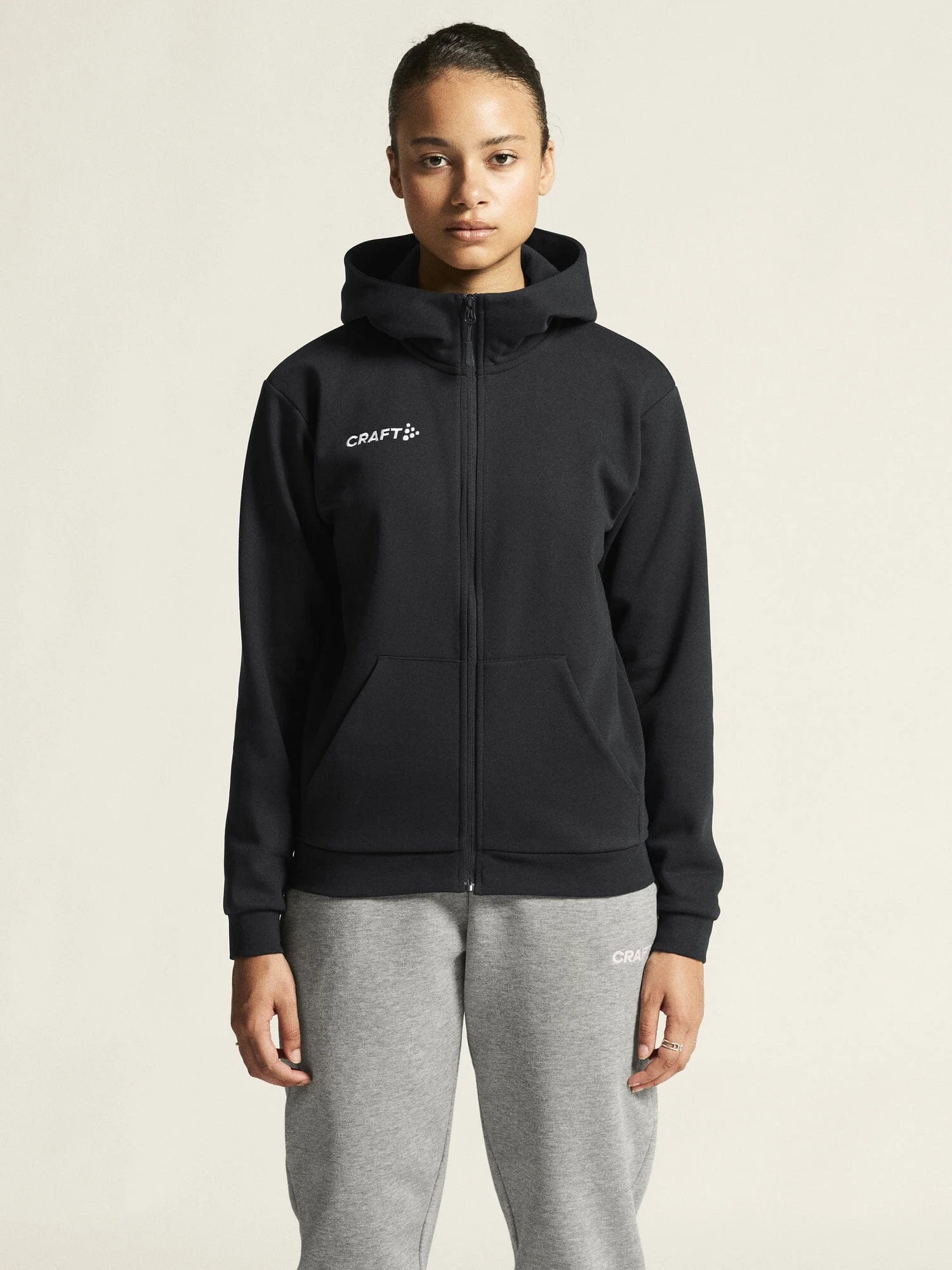 Women's Community 2.0 Logo Full-Zip Hoodie - Black - Image 2