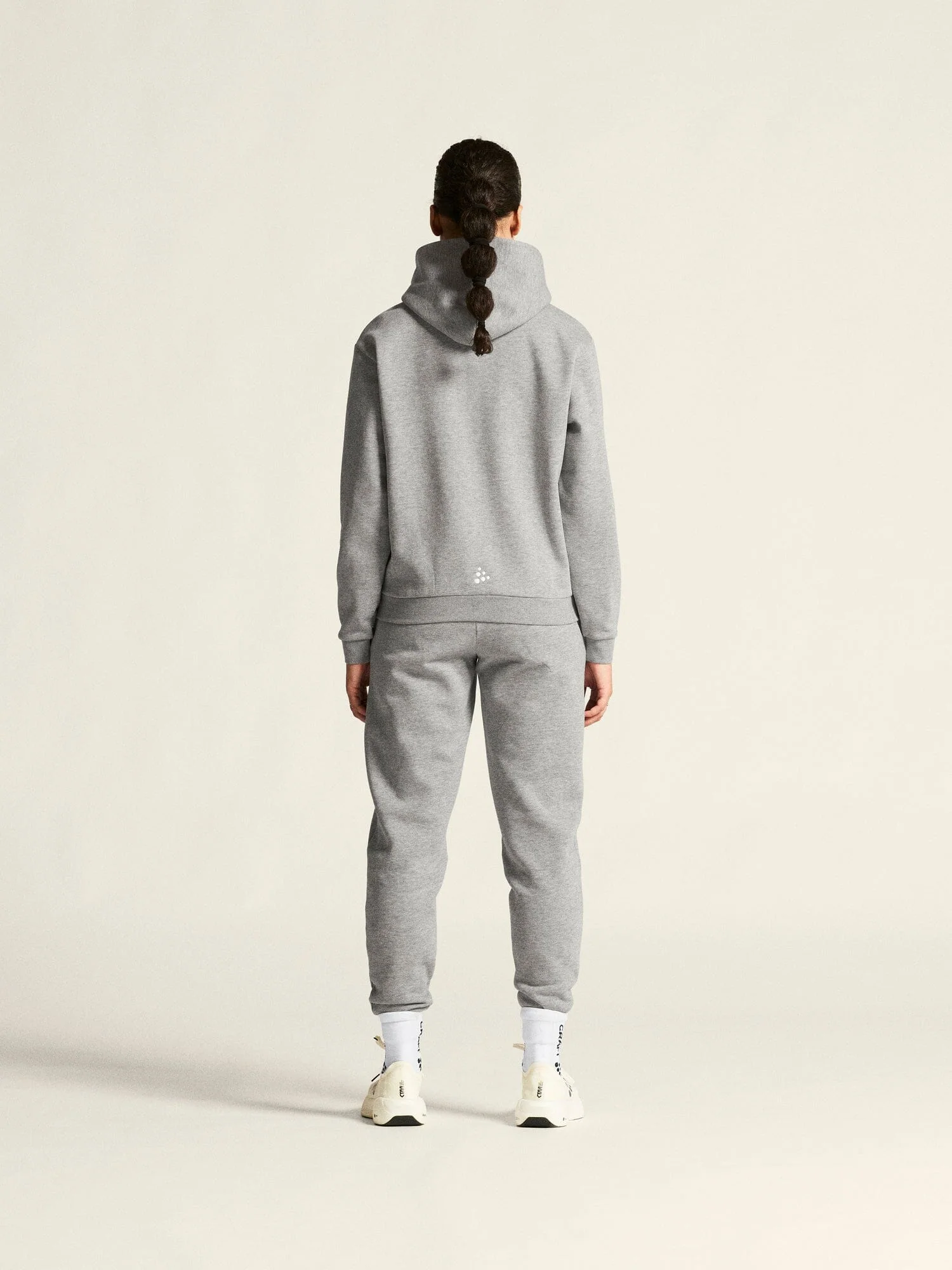 Women's Community 2.0 Logo Full-Zip Hoodie - GREY MELANGE - Image 7