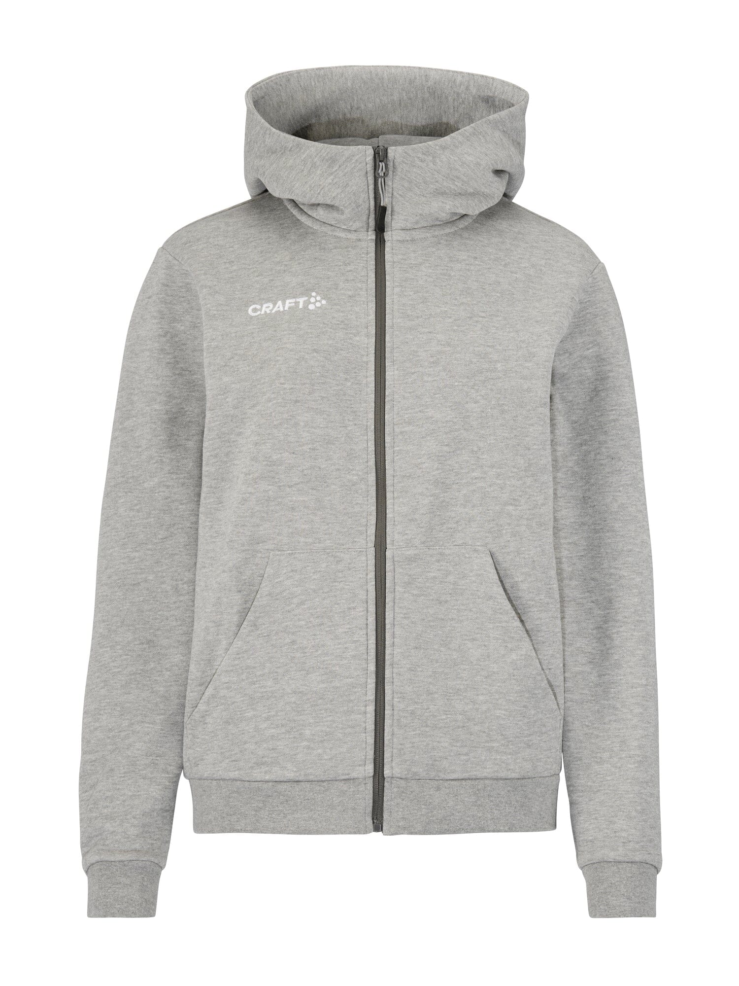 Women's Community 2.0 Logo Full-Zip Hoodie - GREY MELANGE - Image 9