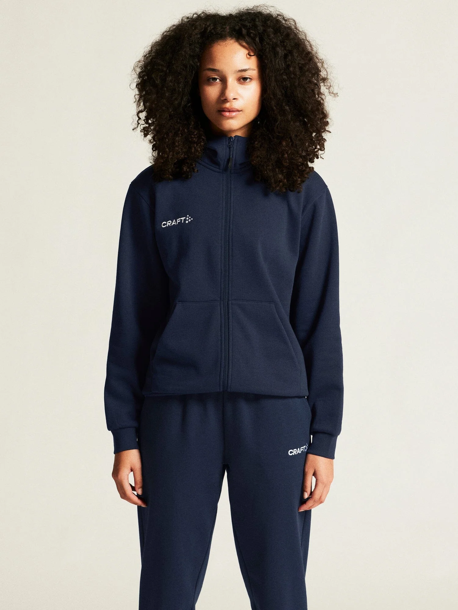 Women's Community 2.0 Logo Full-Zip Hoodie - NAVY - Image 2