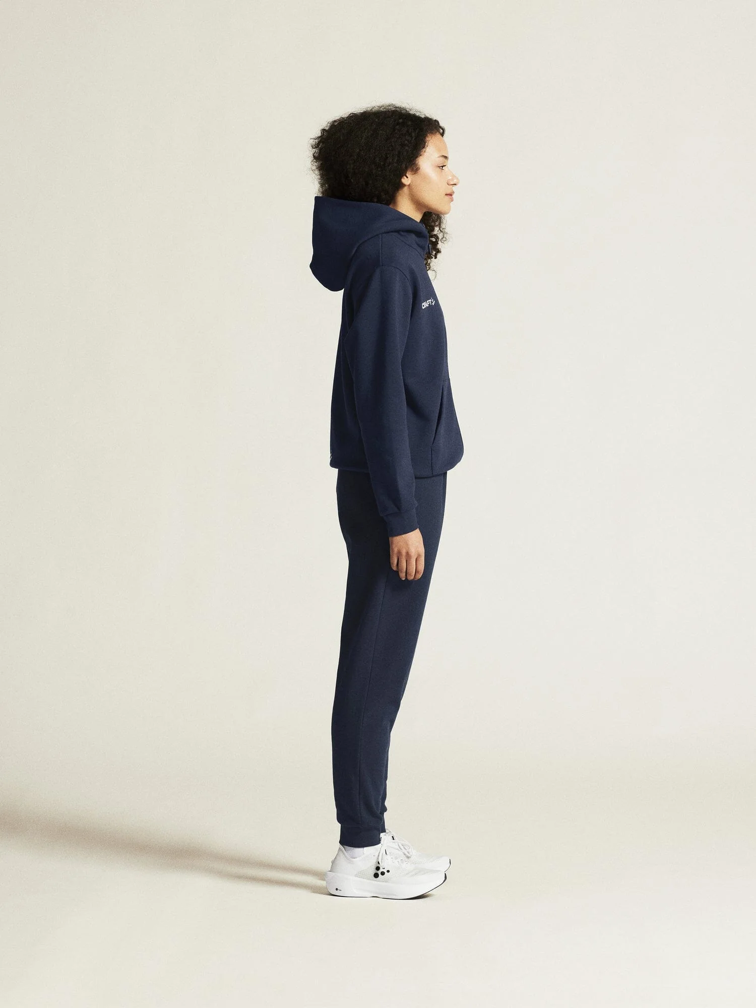 Women's Community 2.0 Logo Full-Zip Hoodie - NAVY - Image 4