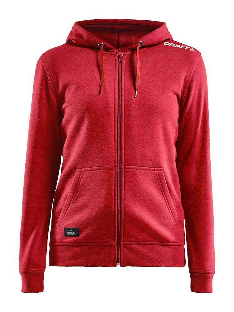 Women's Community Full-Zip Hoodie - BRIGHT RED - Image 14