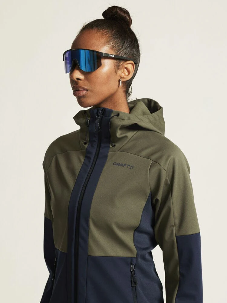 Women's Core Backcountry Hood Jacket - RIFT/BLAZE - Image 3