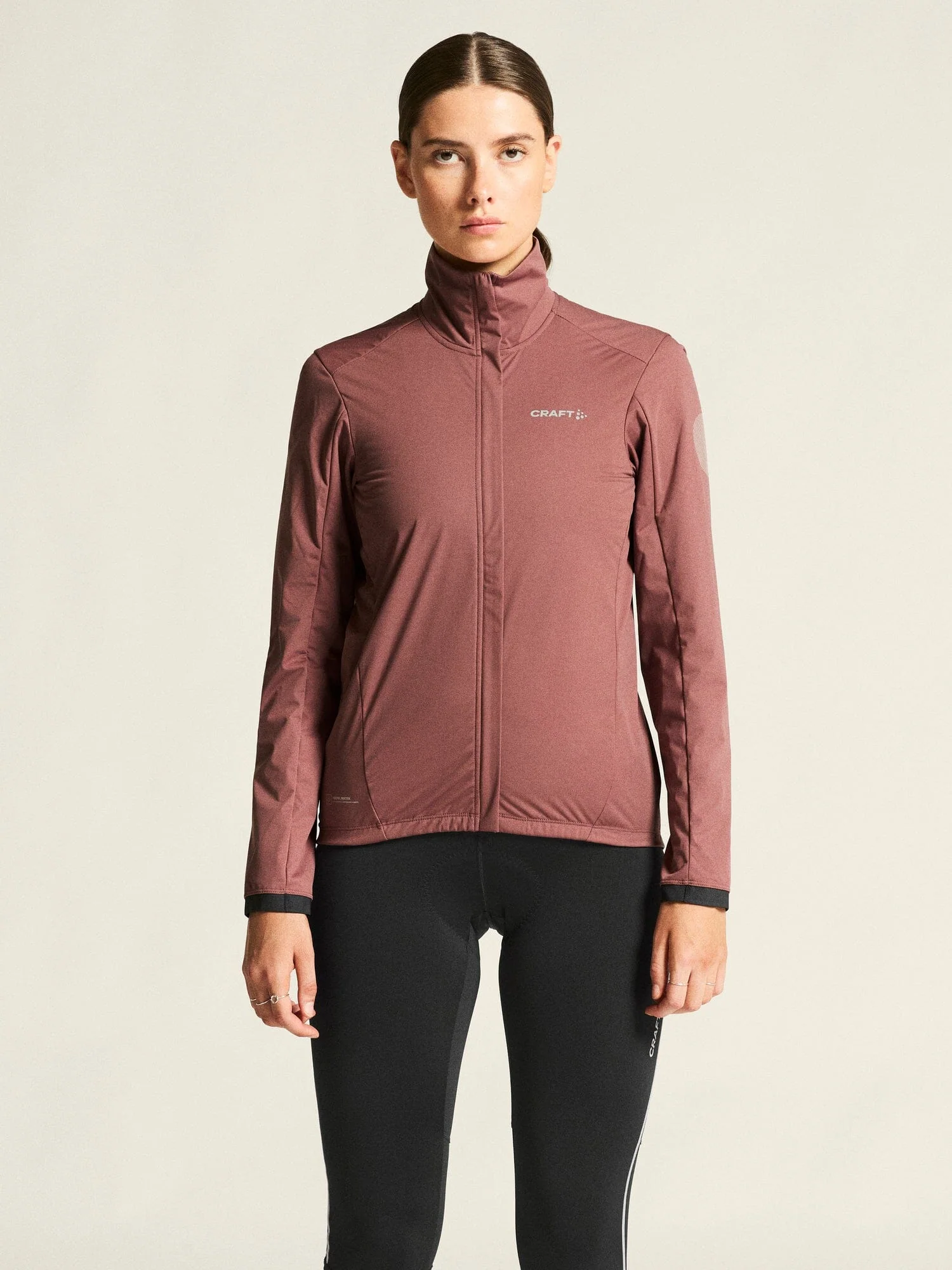 Women's Core Bike SubZ Insulate Jacket - Rose Brown - Image 2