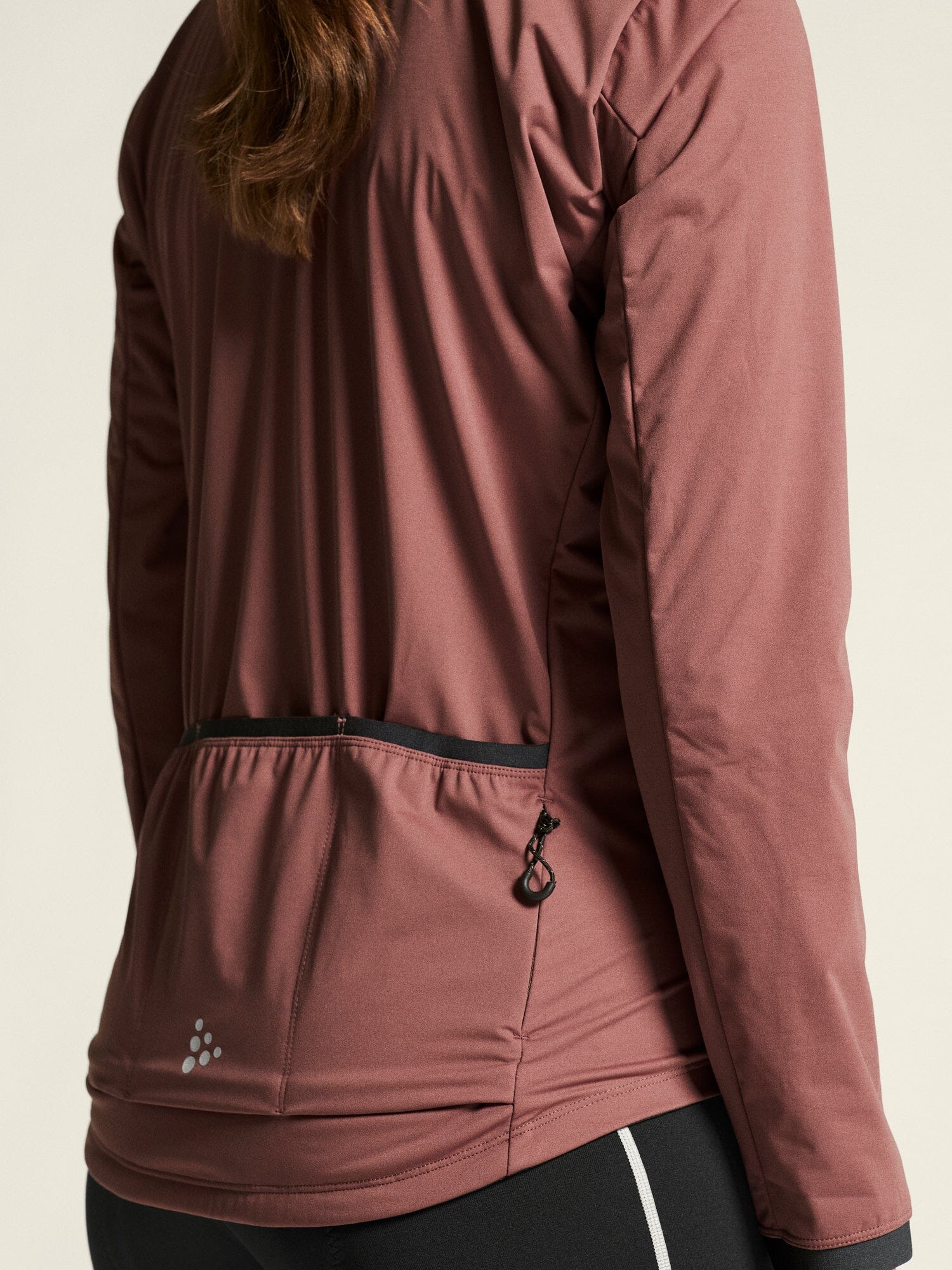 Women's Core Bike SubZ Insulate Jacket - Rose Brown - Image 3