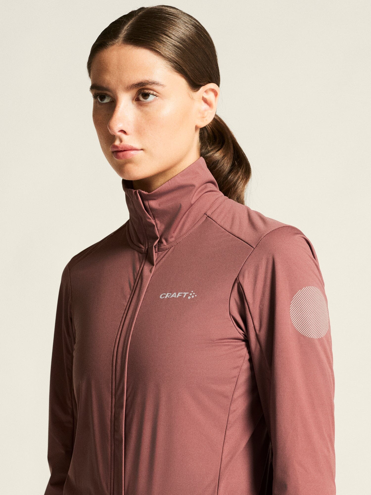 Women's Core Bike SubZ Insulate Jacket - Rose Brown - Image 4