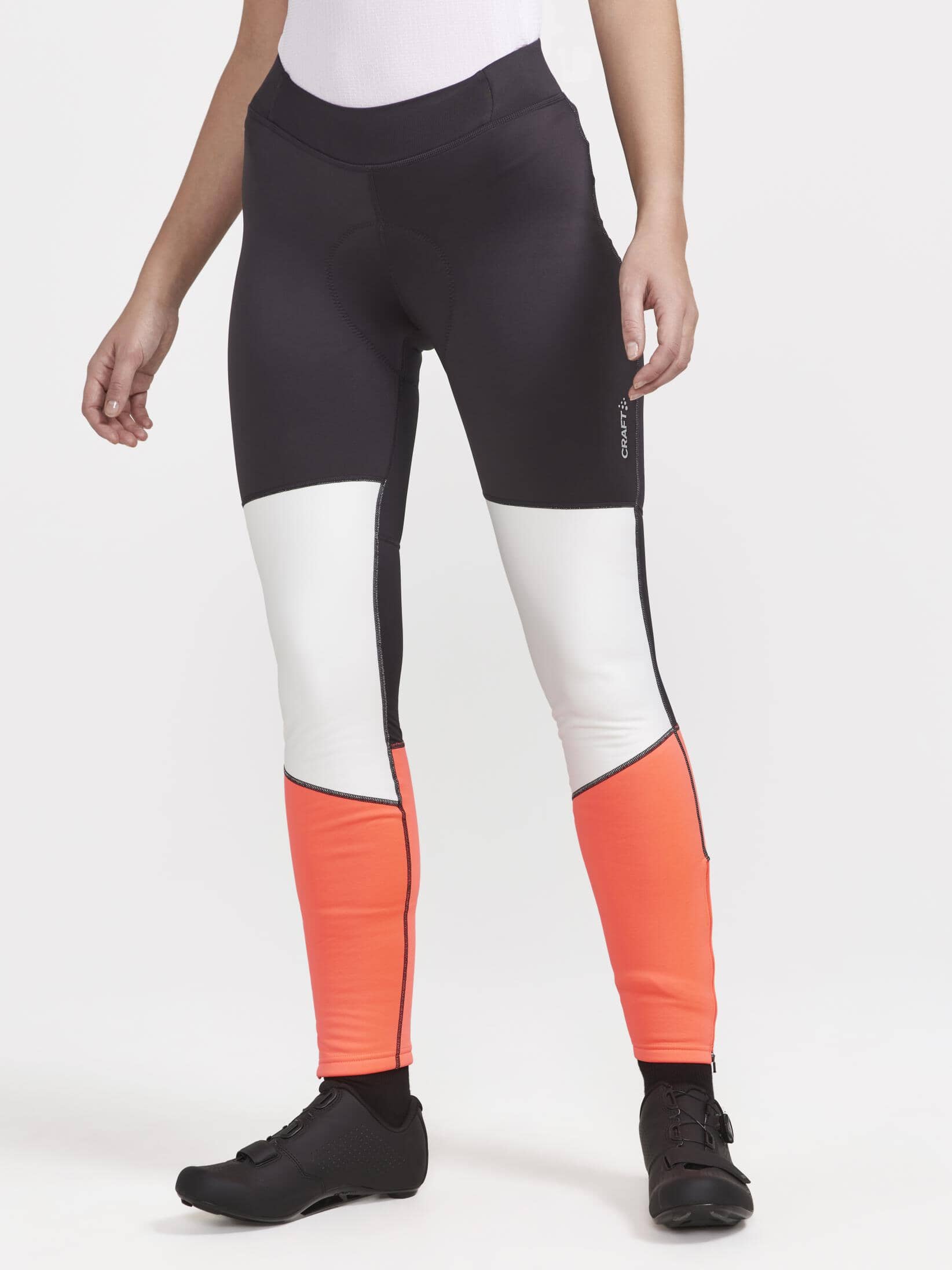 Women's Core Bike SubZ Lumen Wind Tights - SLATE-SHOCK